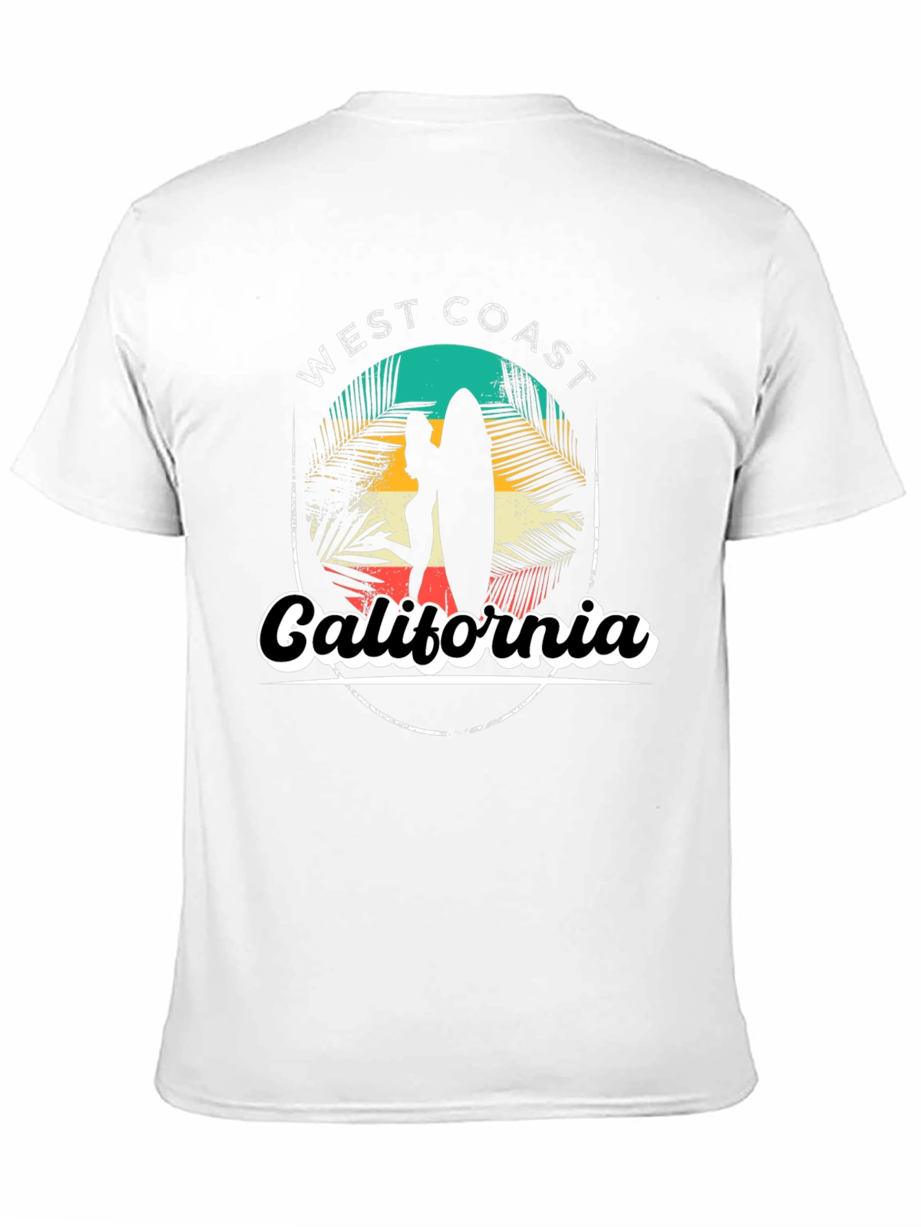 West Coast California Graphic T-Shirt
