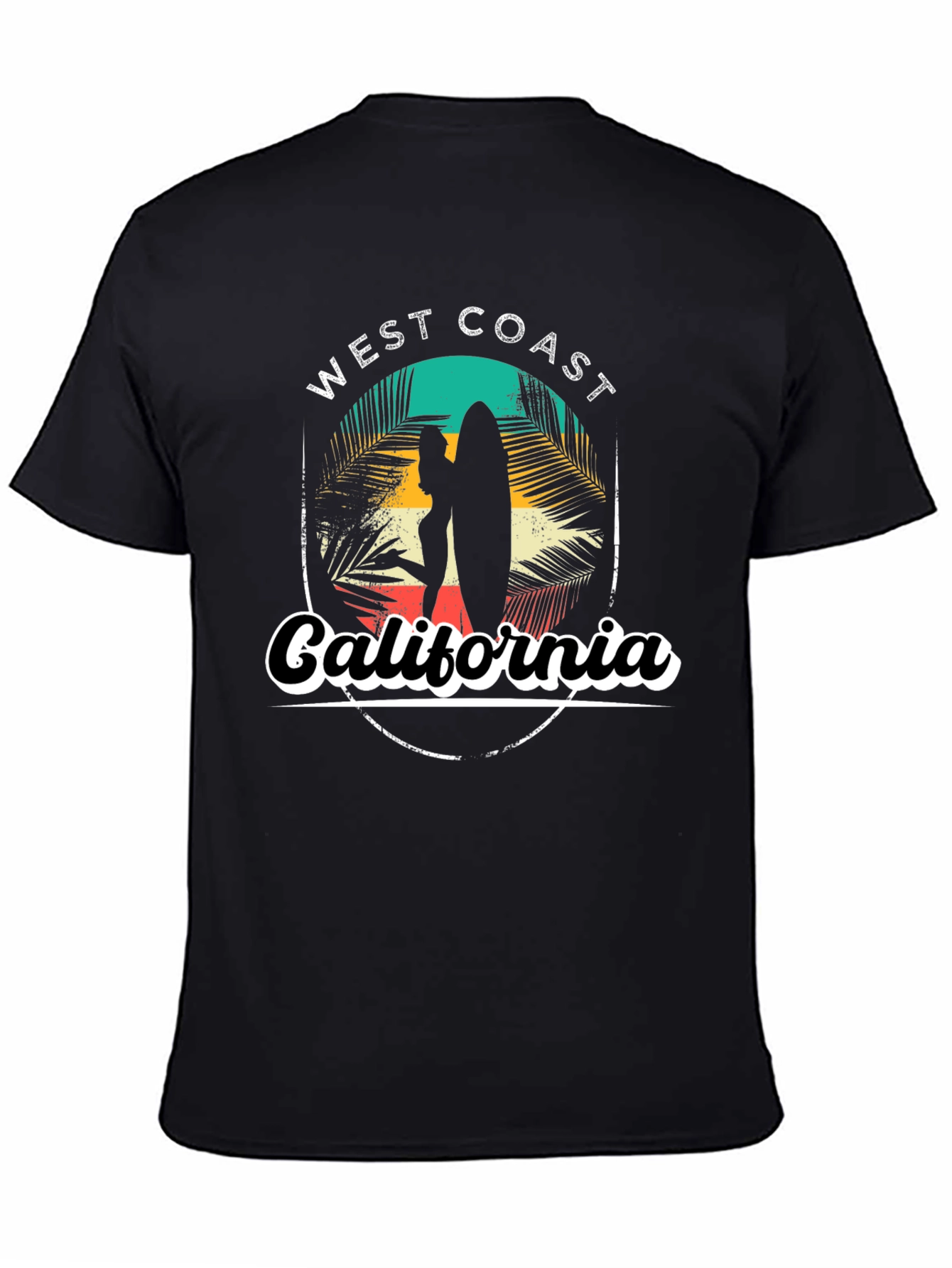 West Coast California Graphic T-Shirt