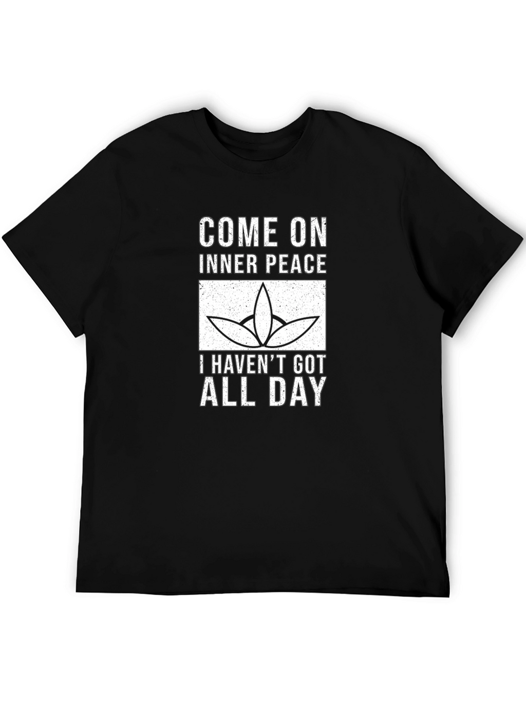 Funny Inner Peace Lotus T-Shirt