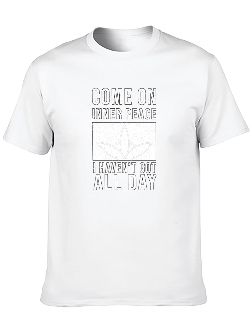 Funny Inner Peace Lotus T-Shirt