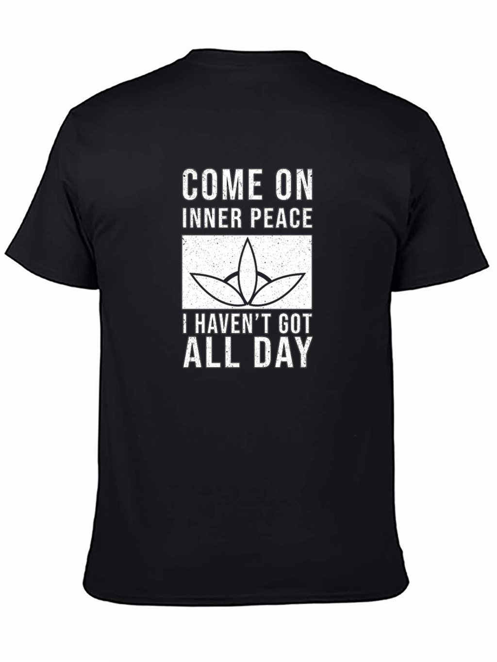 Funny Inner Peace Lotus T-Shirt