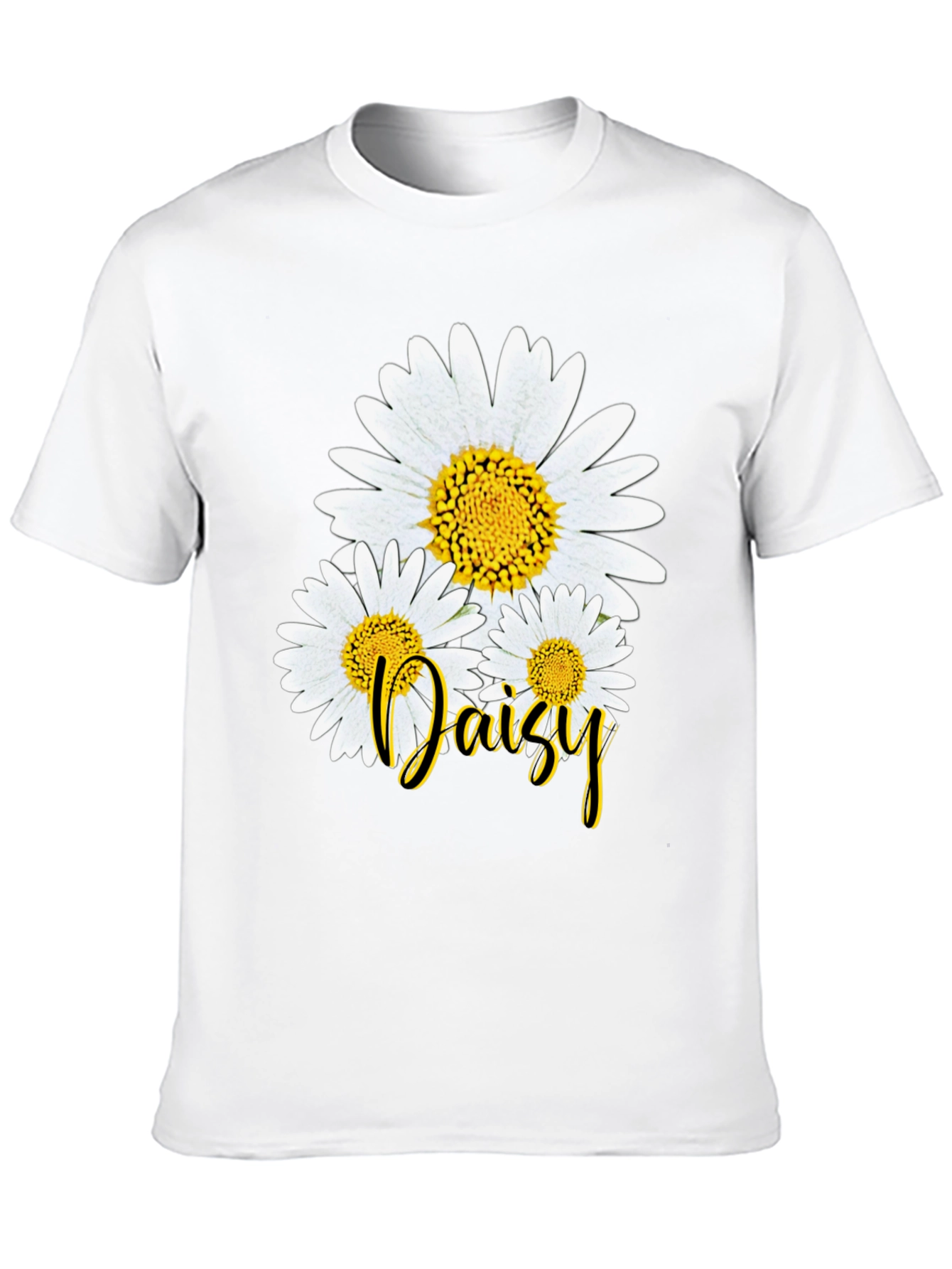 Daisy Flower Graphic T-Shirt