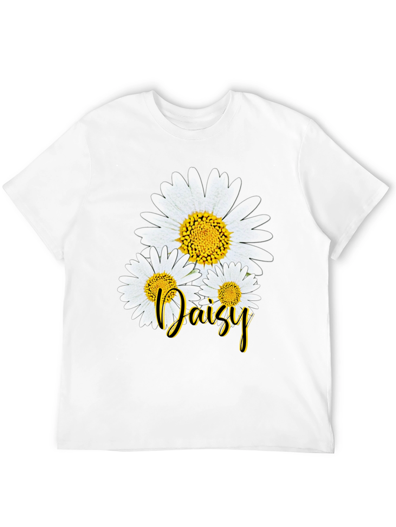 Daisy Flower Graphic T-Shirt