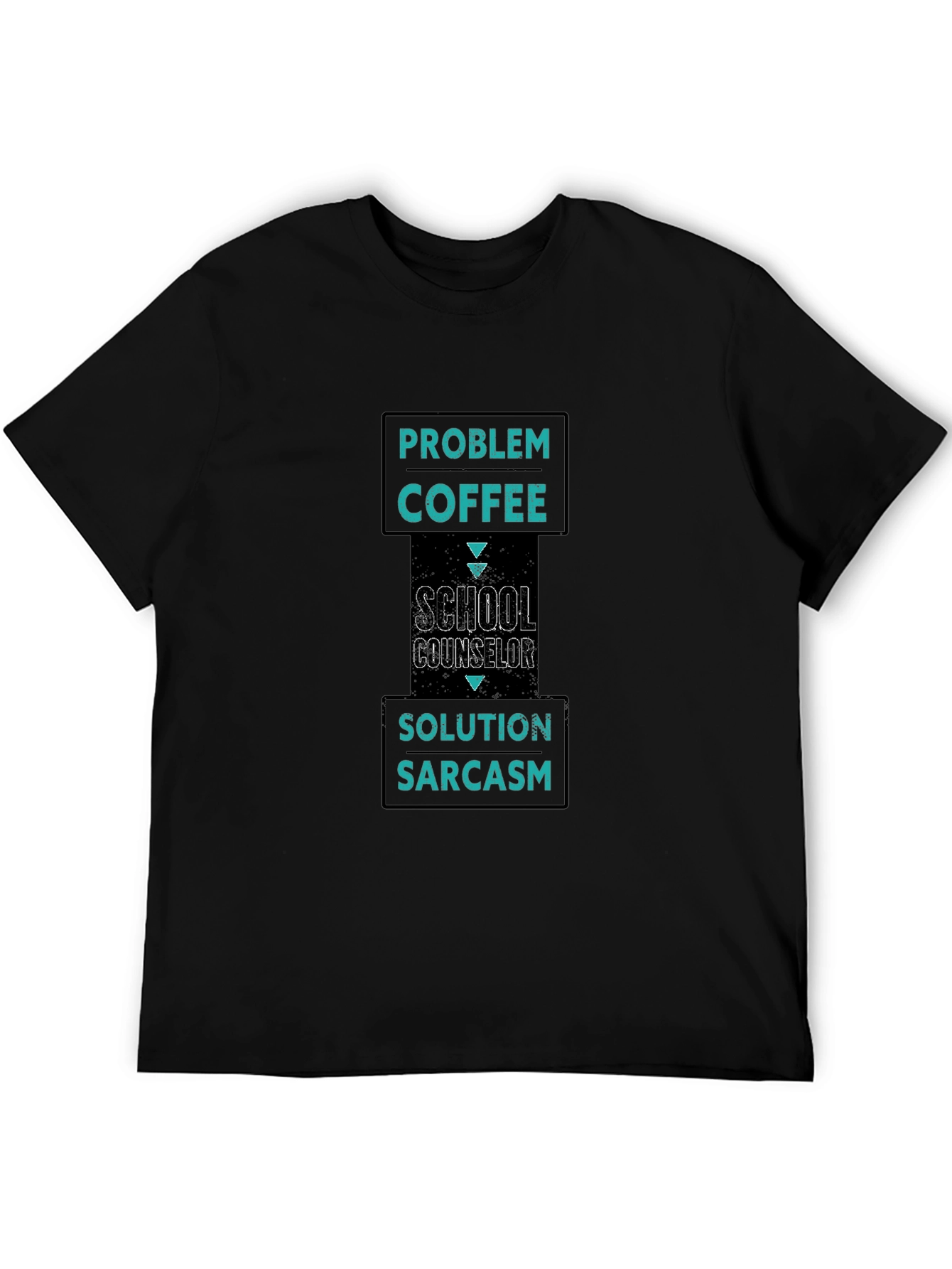 School Counselor Coffee Sarcasm T-Shirt