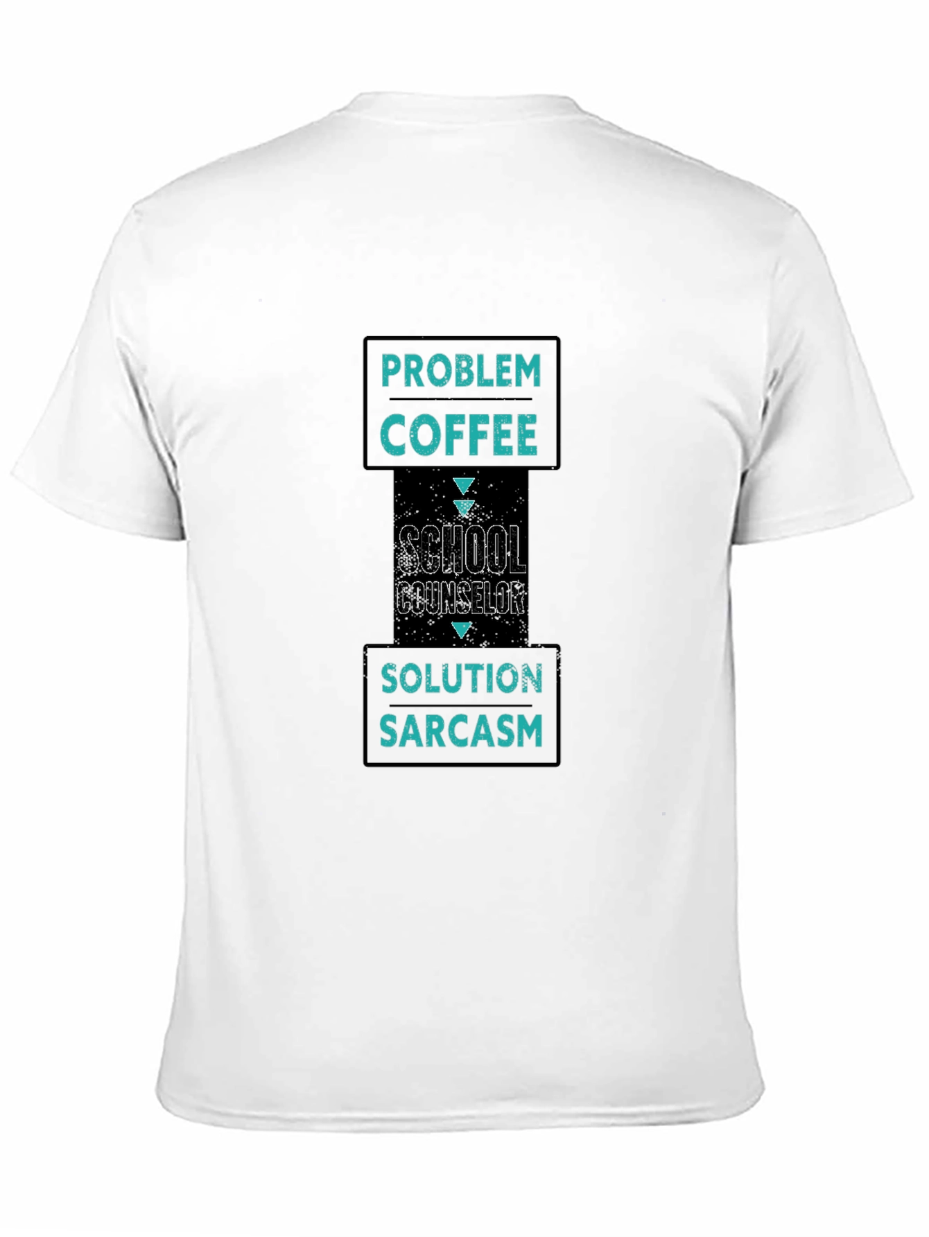 School Counselor Coffee Sarcasm T-Shirt