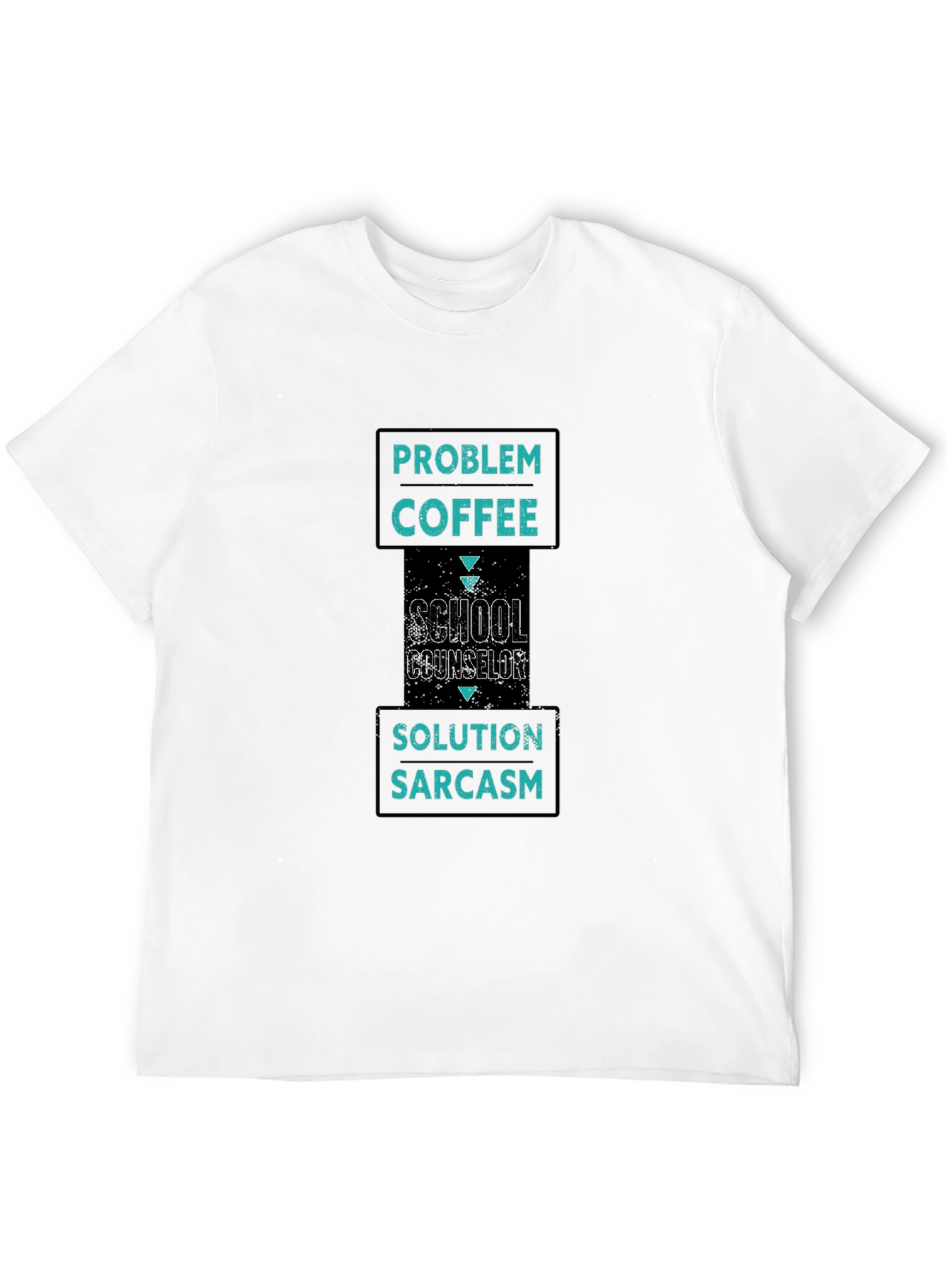 School Counselor Coffee Sarcasm T-Shirt