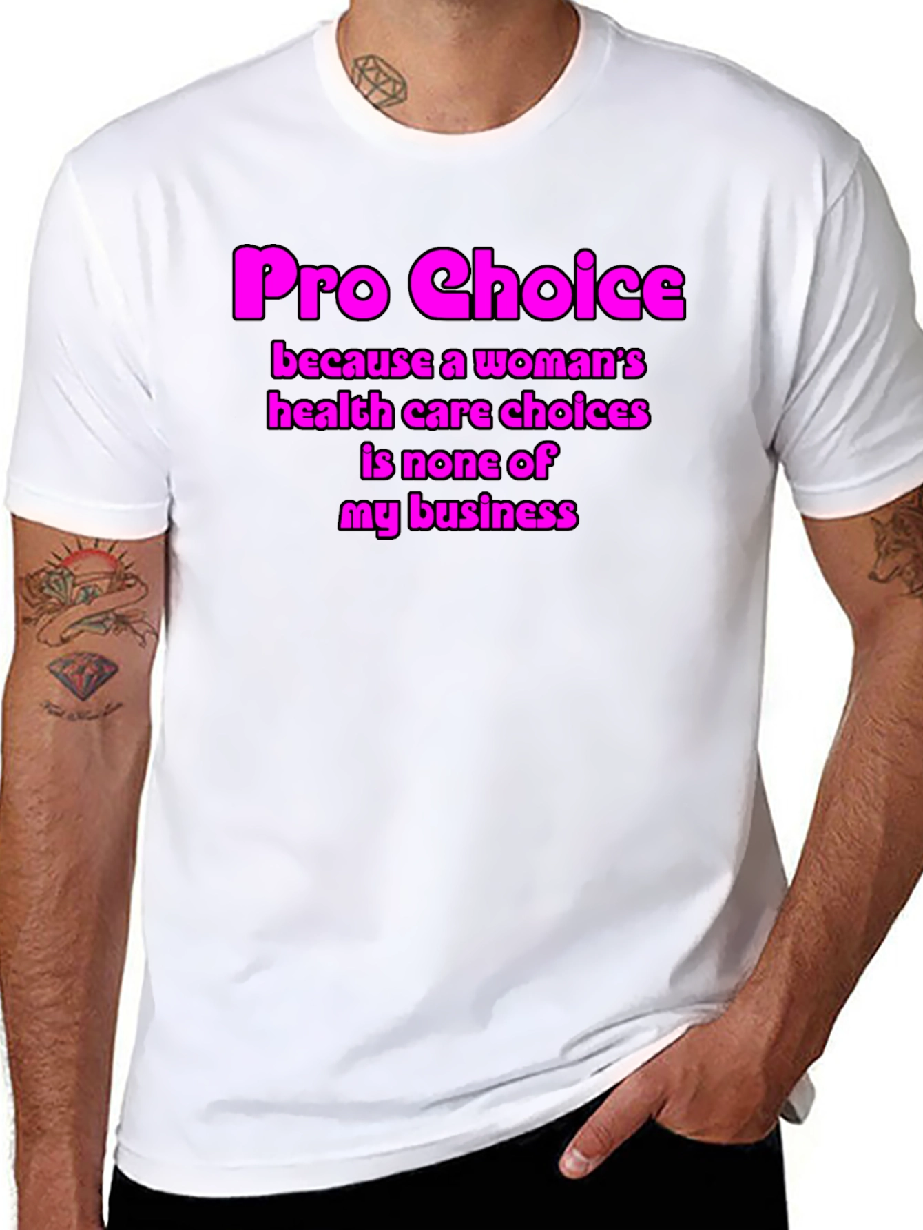 Pro Choice Graphic T-Shirt - Womens Rights Tee