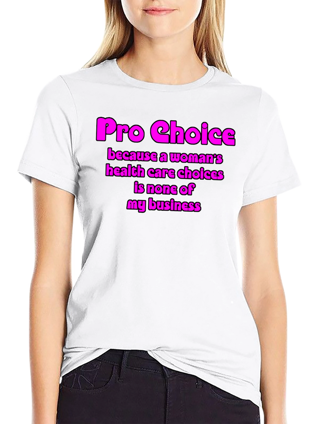Pro Choice Graphic T-Shirt - Womens Rights Tee