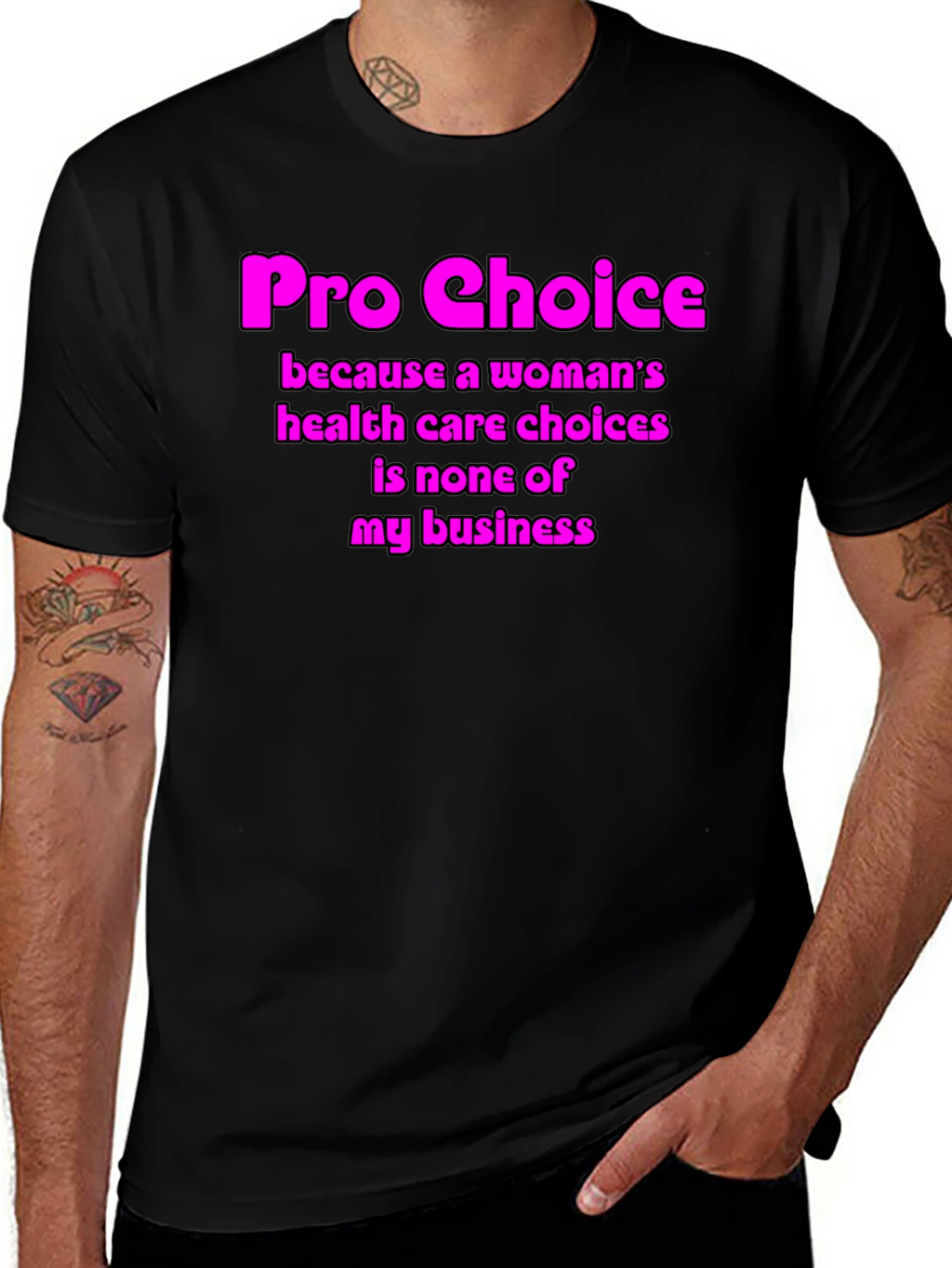 Pro Choice Graphic T-Shirt - Womens Rights Tee