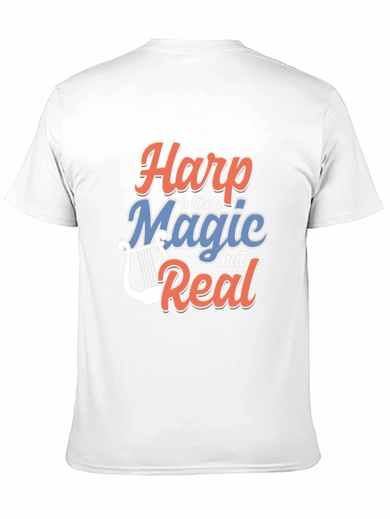 Harp is Like Magic But Real Graphic Tee