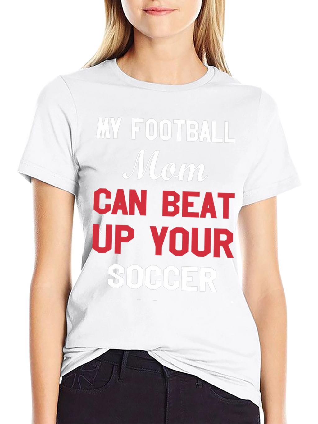 Funny Football Mom Graphic T-Shirt