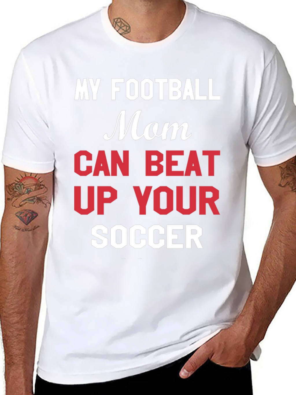 Funny Football Mom Graphic T-Shirt