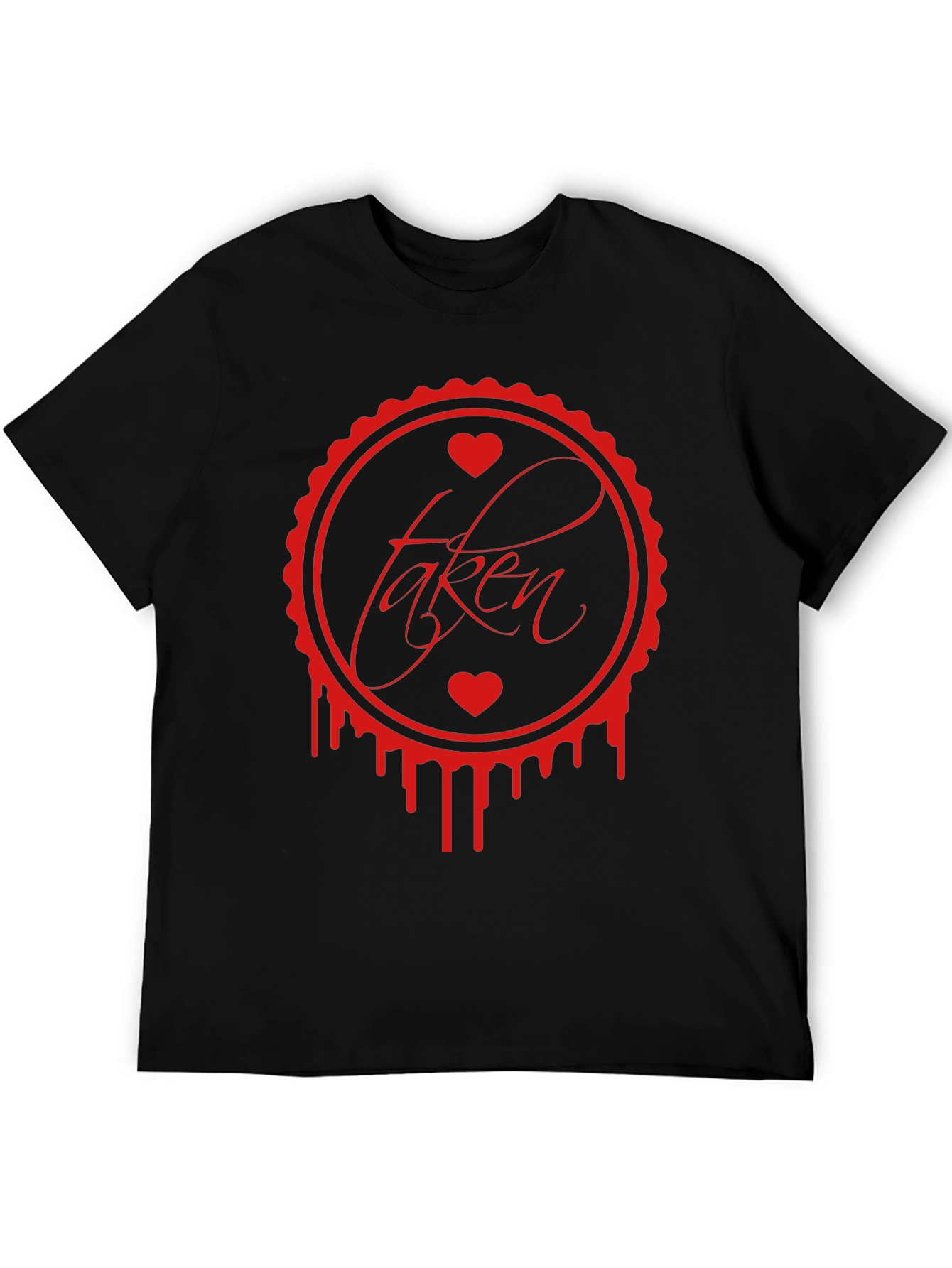 Taken Heart Graphic Tee - Black