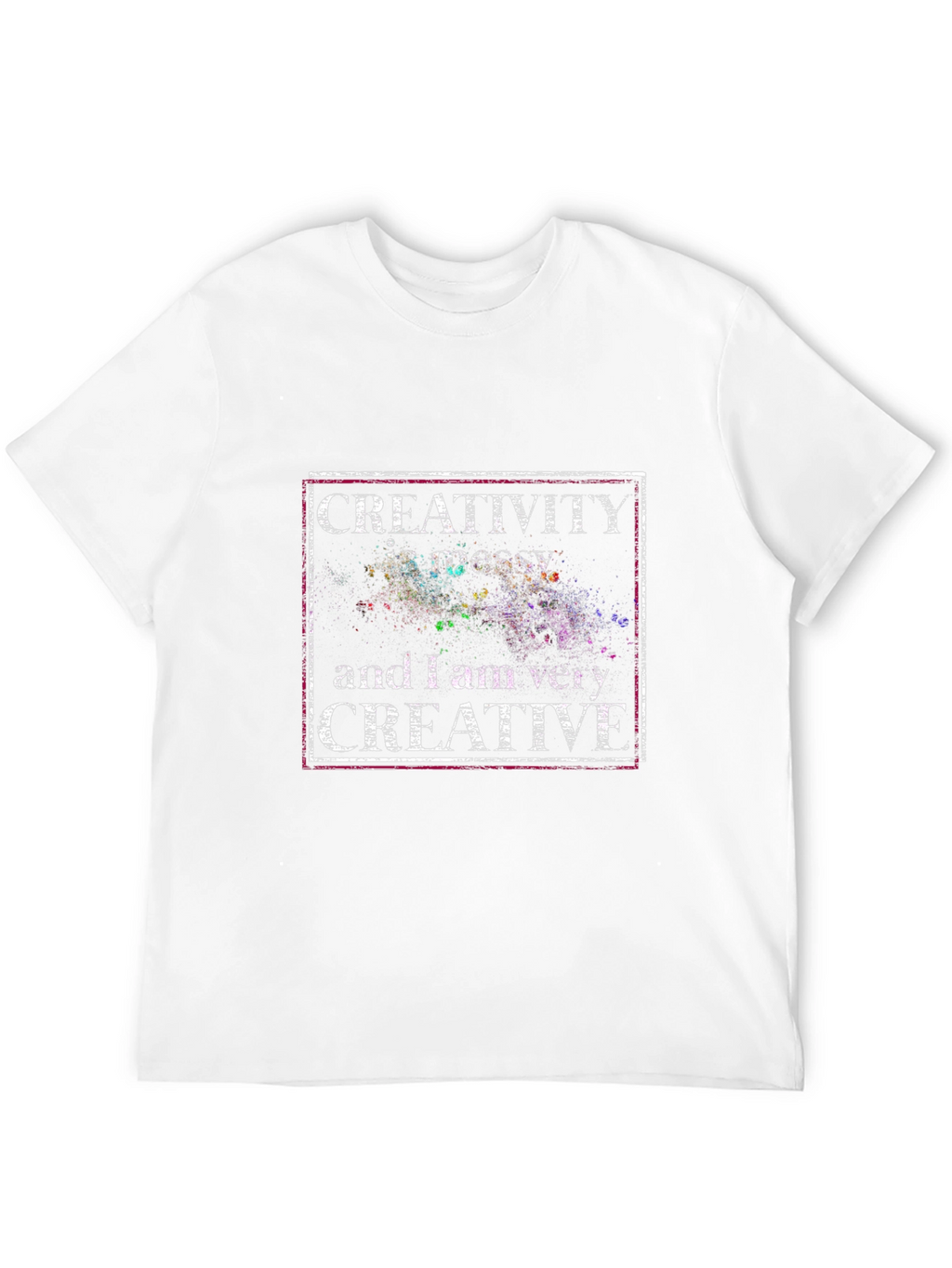 Creativity Messy T-Shirt - Artsy Graphic Tee