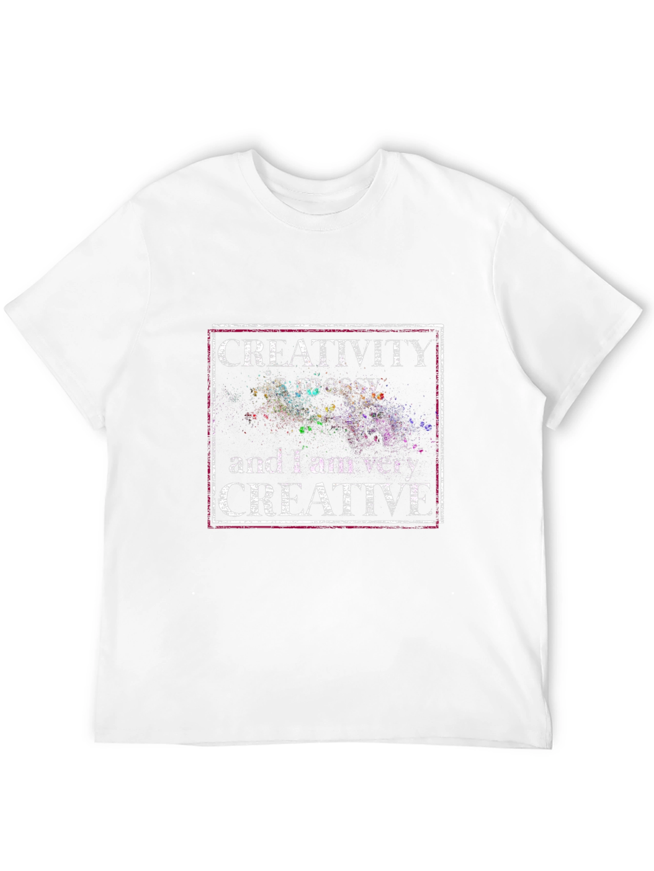 Creativity Messy T-Shirt - Artsy Graphic Tee