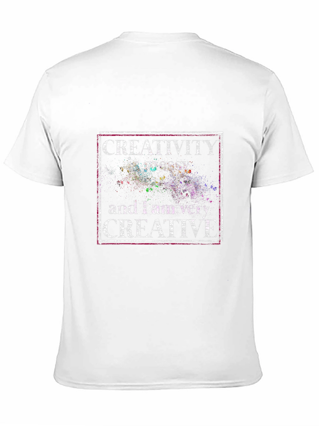 Creativity Messy T-Shirt - Artsy Graphic Tee
