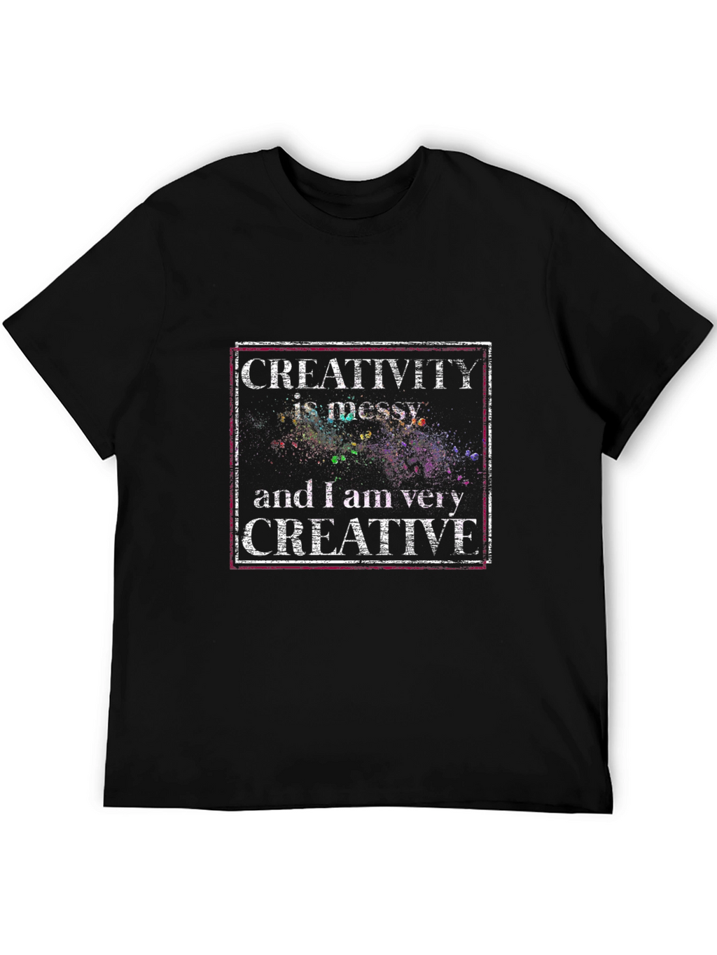 Creativity Messy T-Shirt - Artsy Graphic Tee