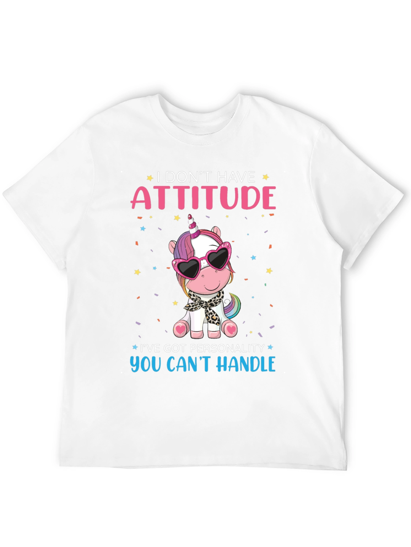Attitude Unicorn Graphic Tee