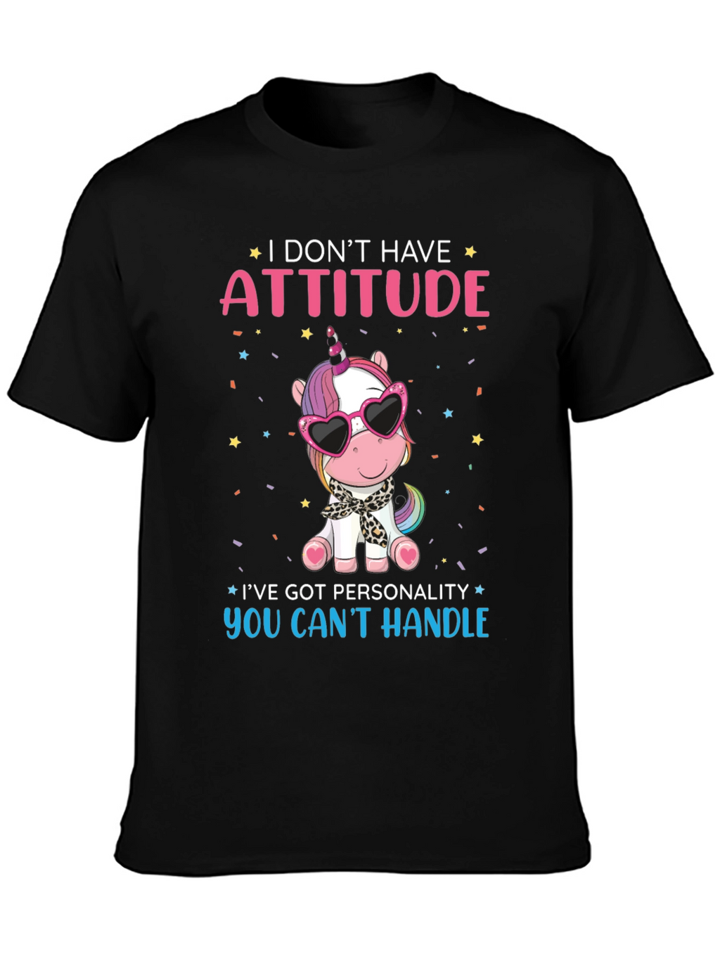 Attitude Unicorn Graphic Tee