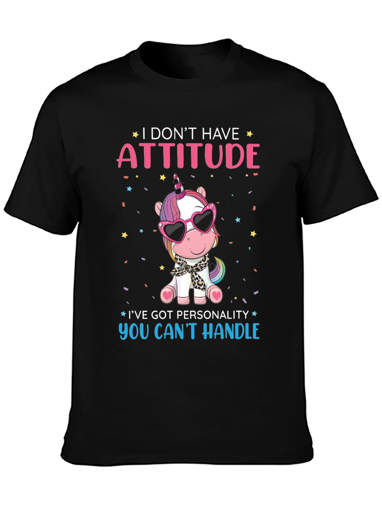 Attitude Unicorn Graphic Tee