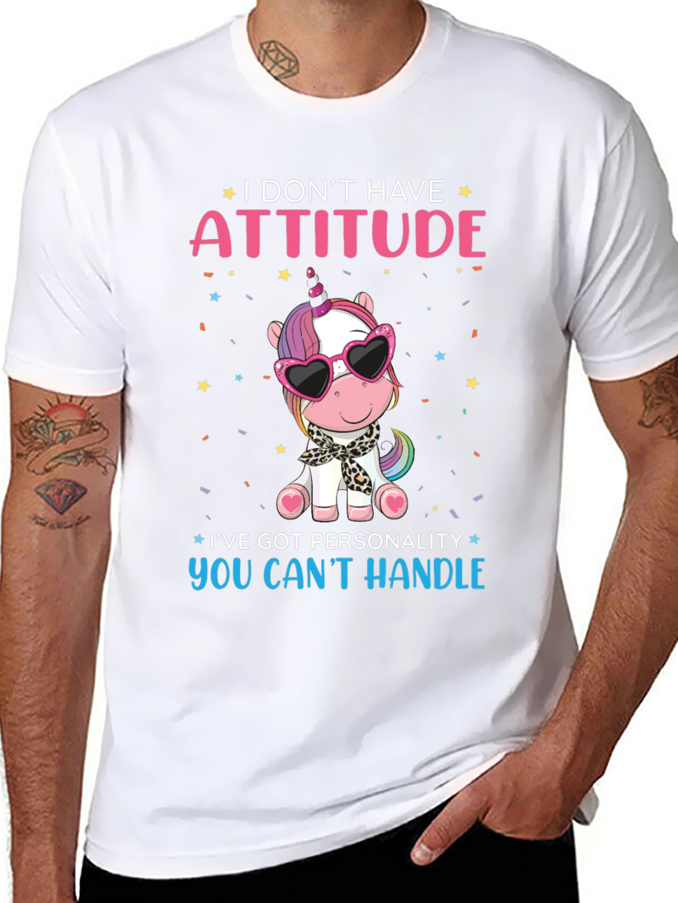 Attitude Unicorn Graphic Tee