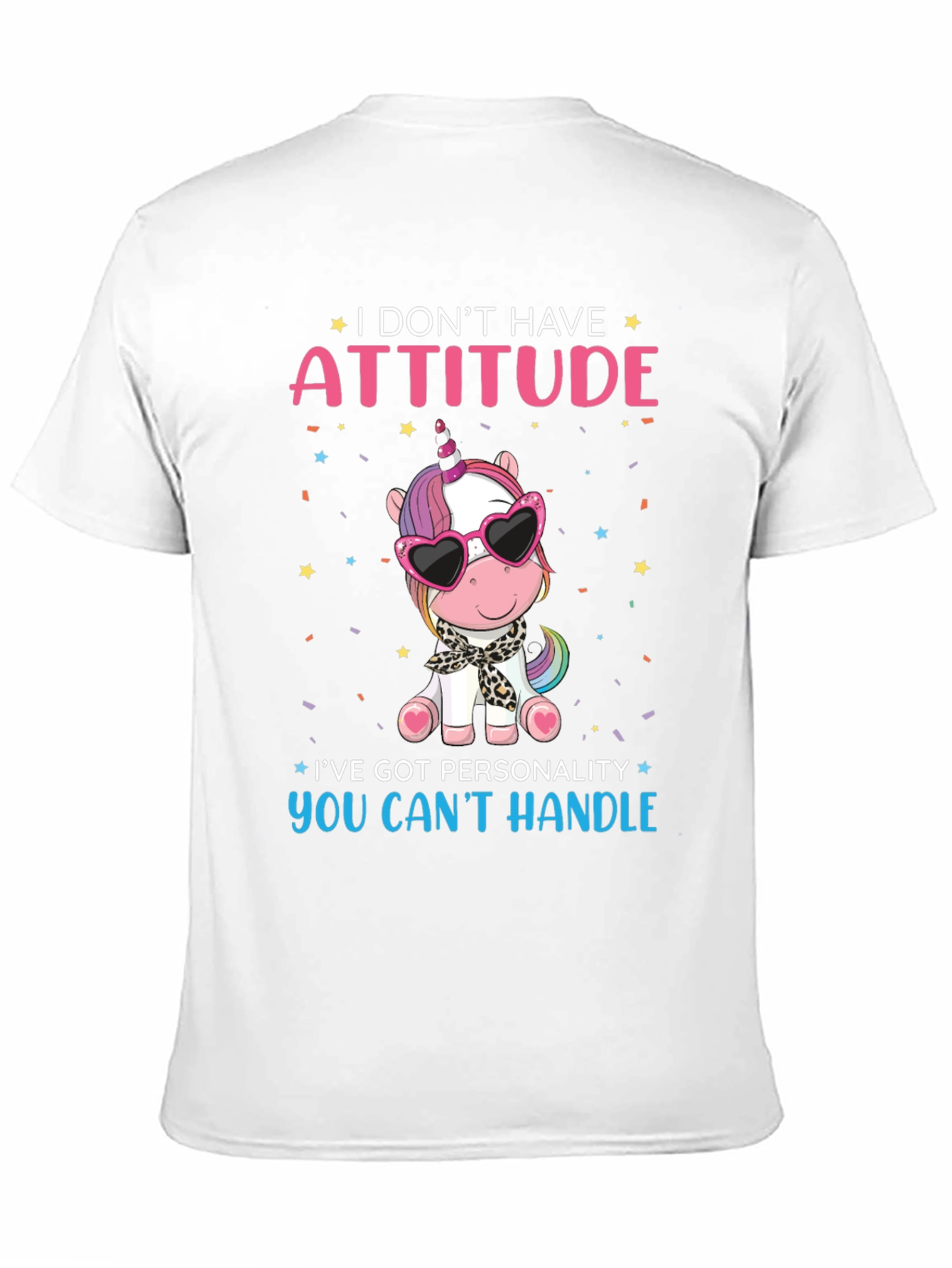Attitude Unicorn Graphic Tee