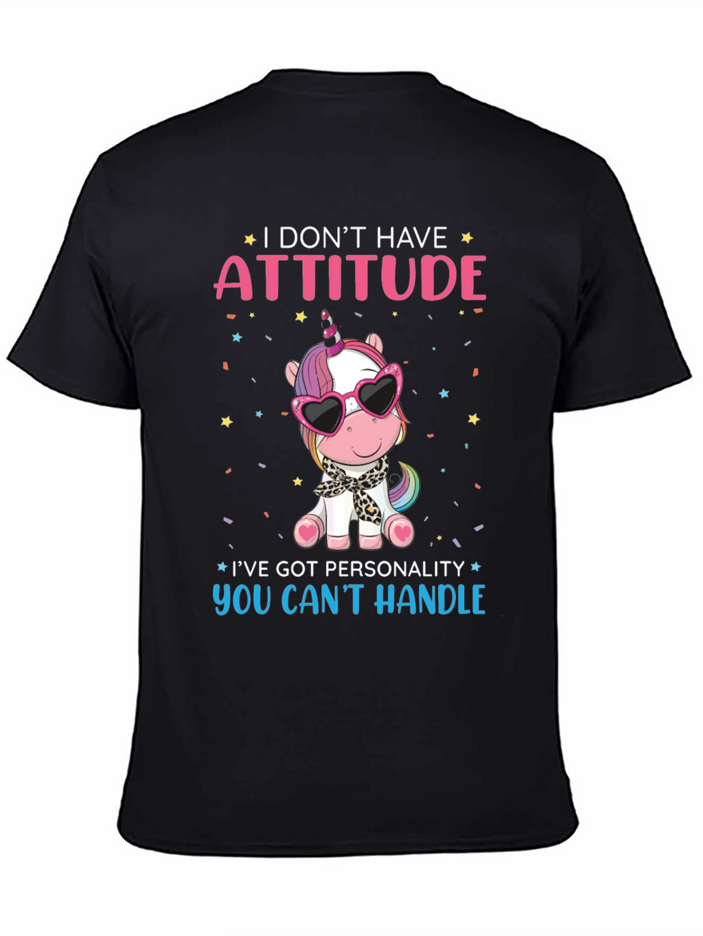 Attitude Unicorn Graphic Tee