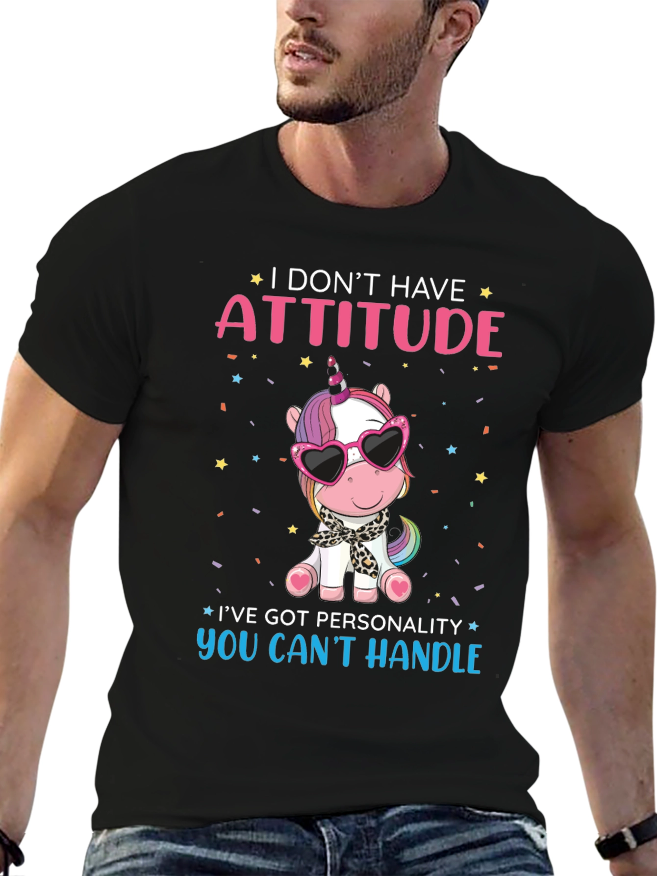 Attitude Unicorn Graphic Tee