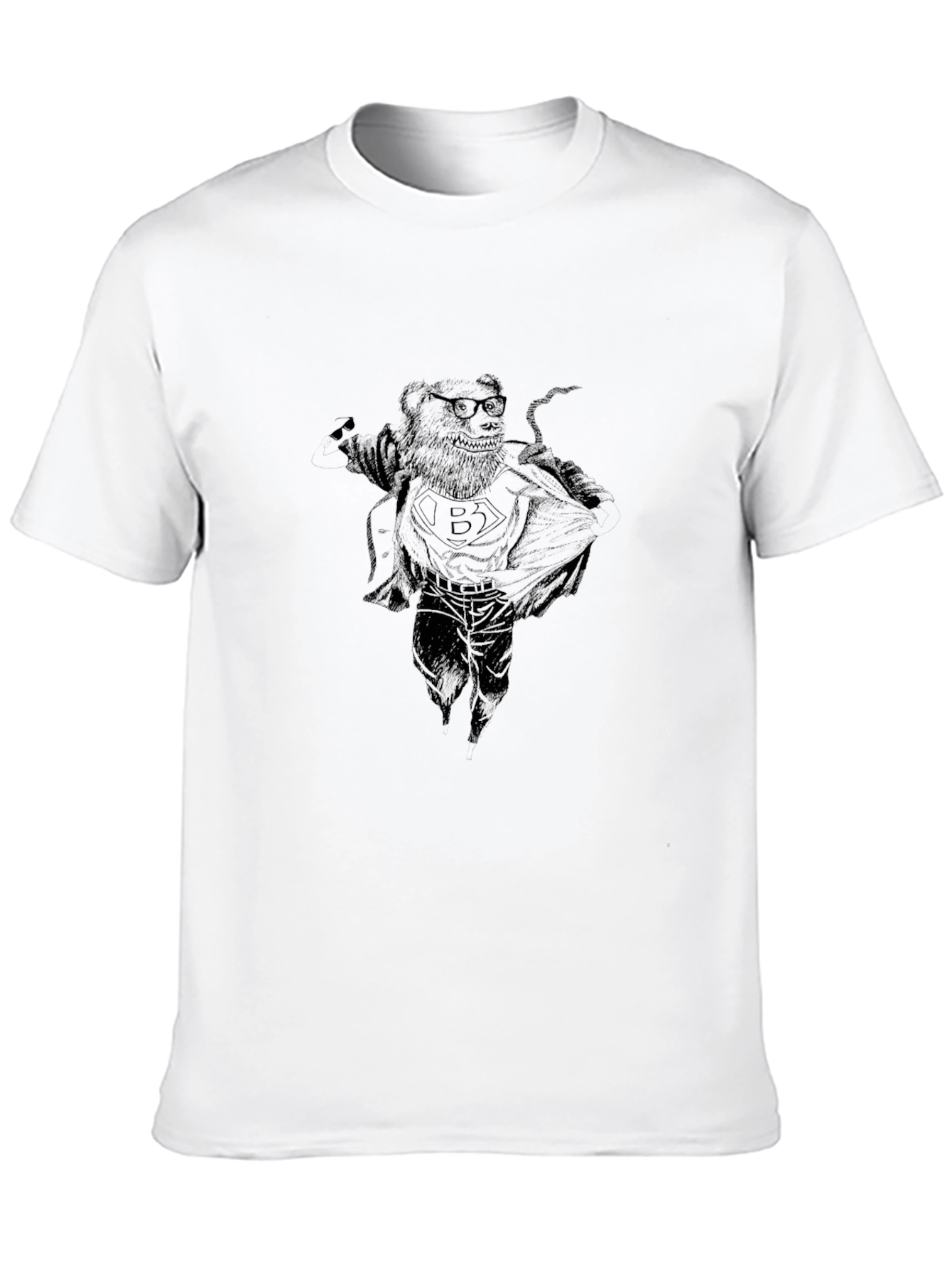 Black Crypto Bear T-Shirt - Super Bear