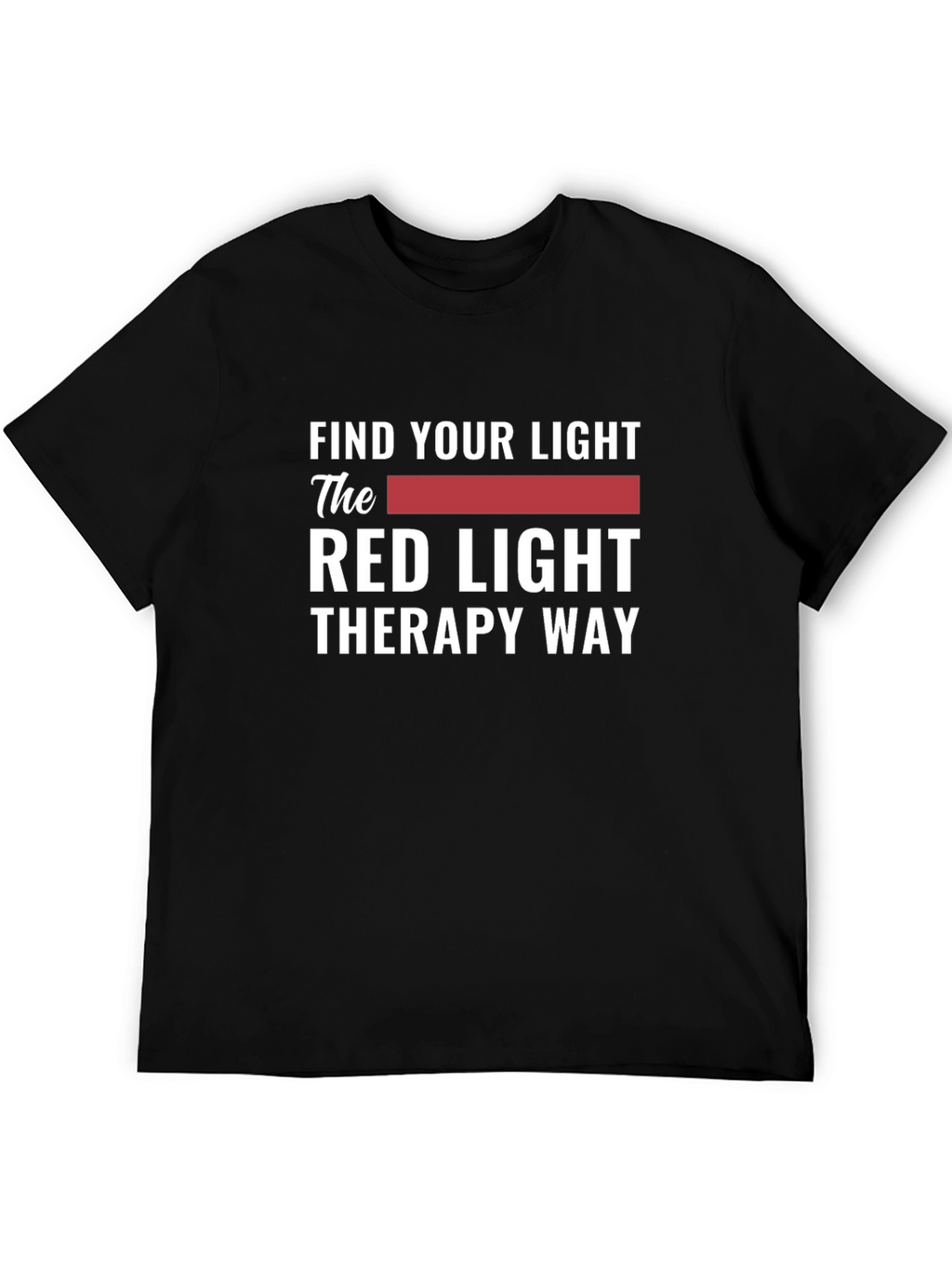 Find Your Light Red Light Therapy T-Shirt