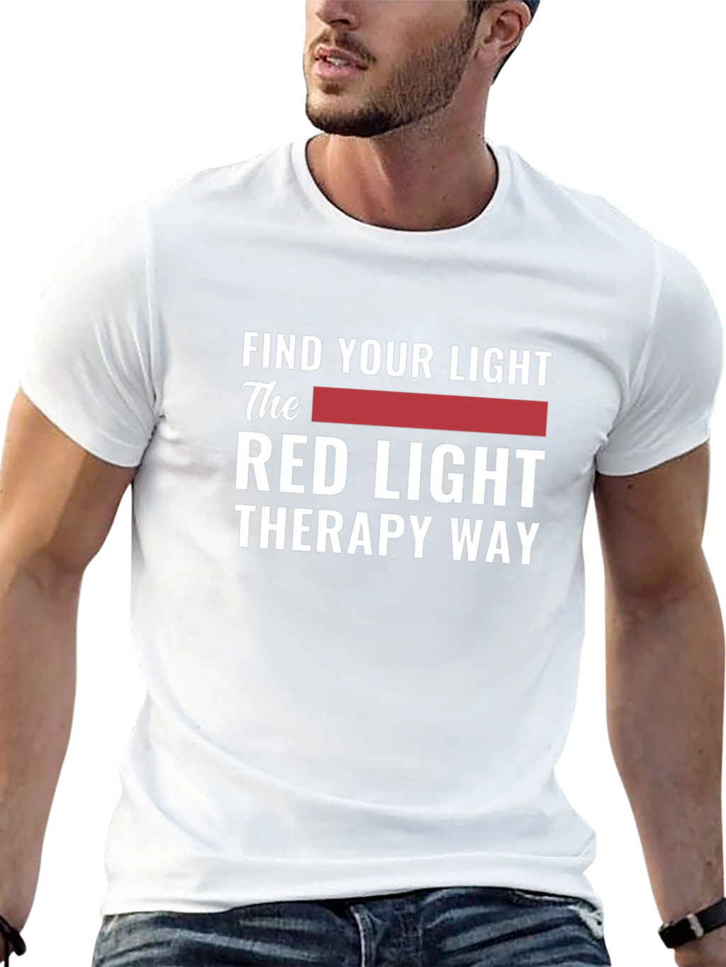 Find Your Light Red Light Therapy T-Shirt