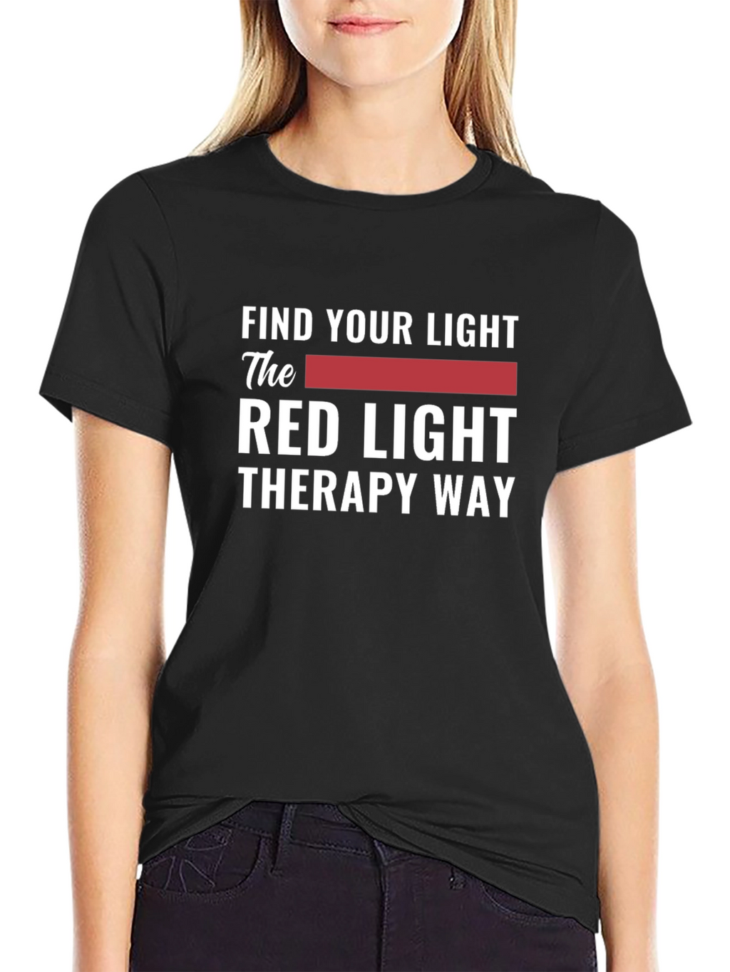 Find Your Light Red Light Therapy T-Shirt