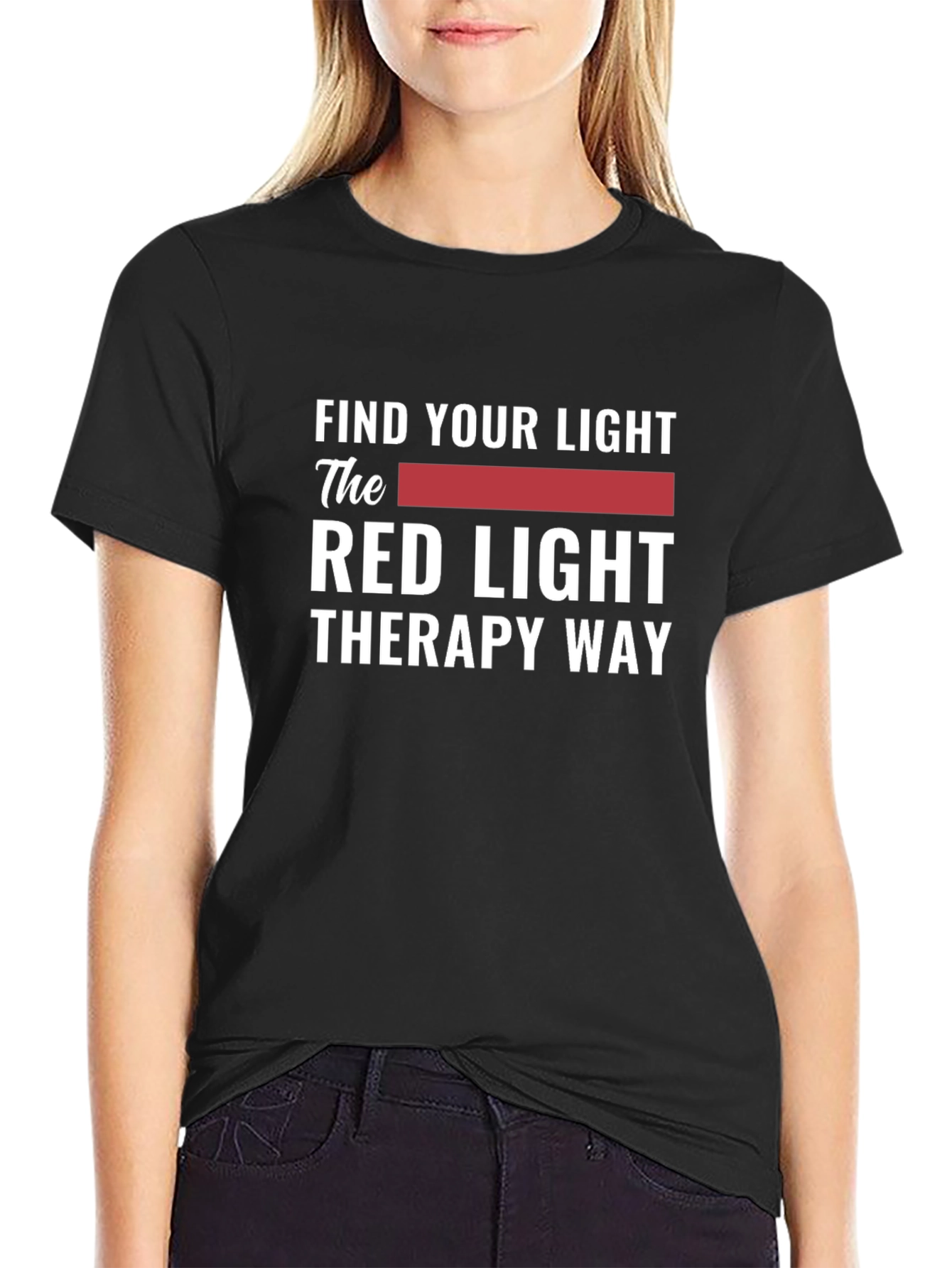 Find Your Light Red Light Therapy T-Shirt