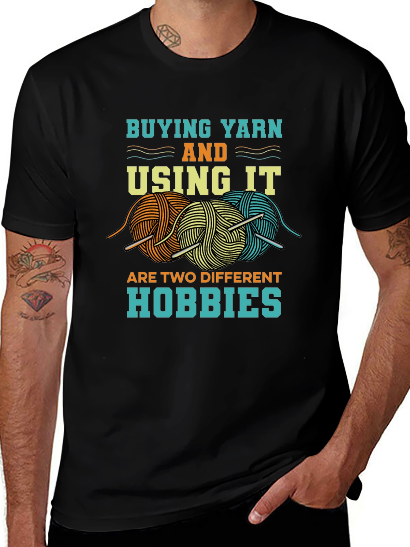 Yarn Hobbies Graphic Tee