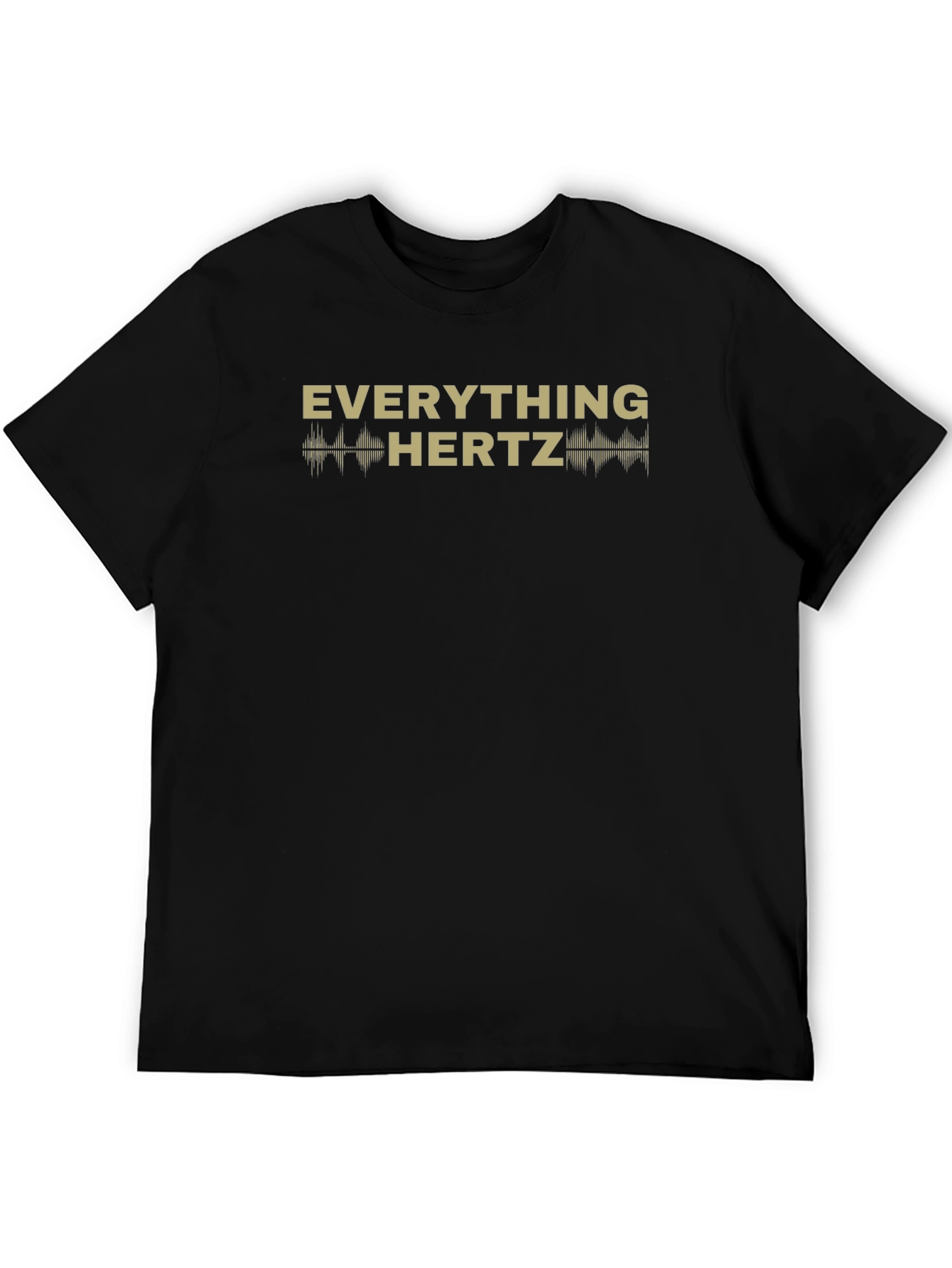 Everything Hertz Black Graphic T-Shirt