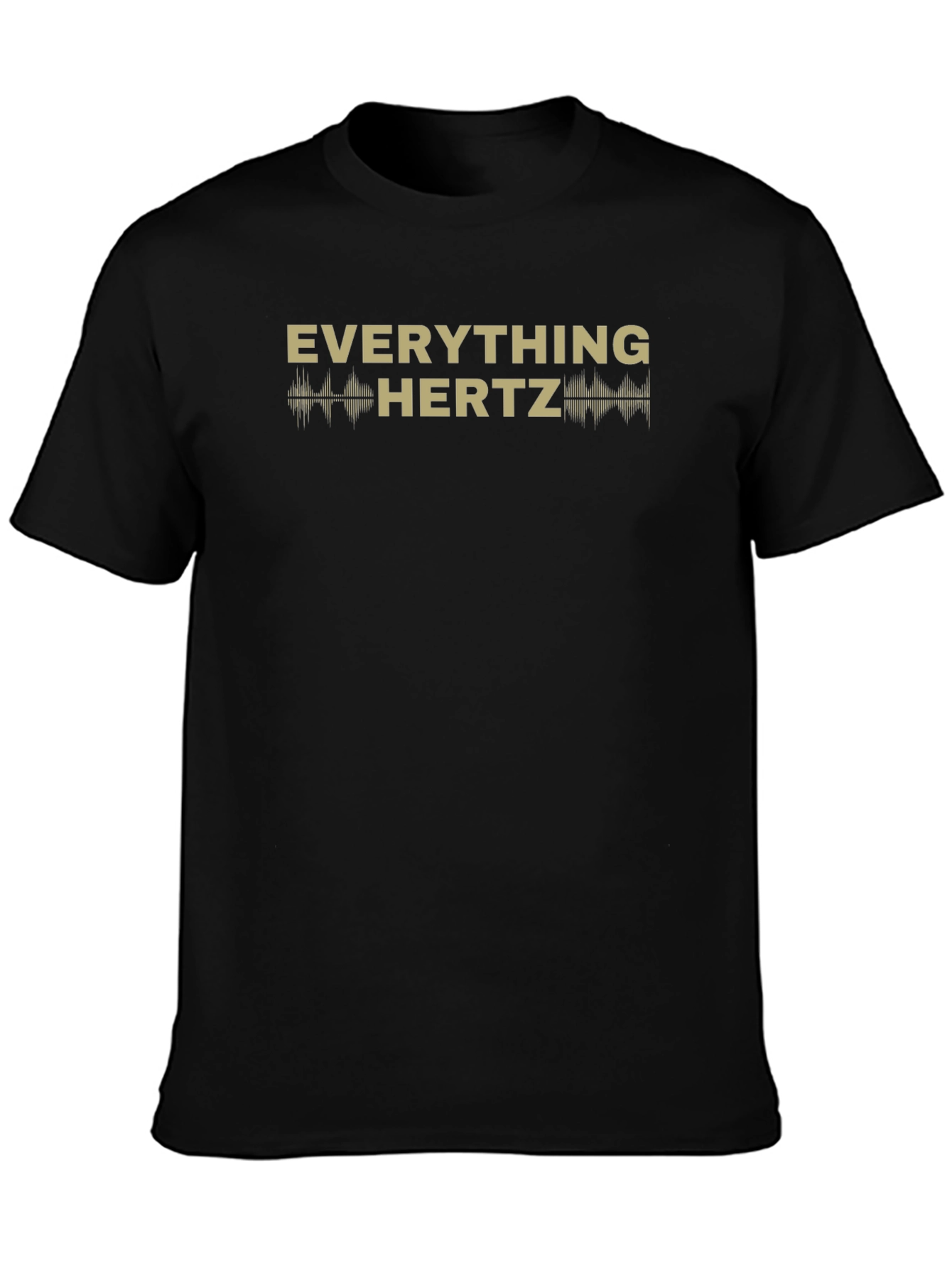 Everything Hertz Black Graphic T-Shirt