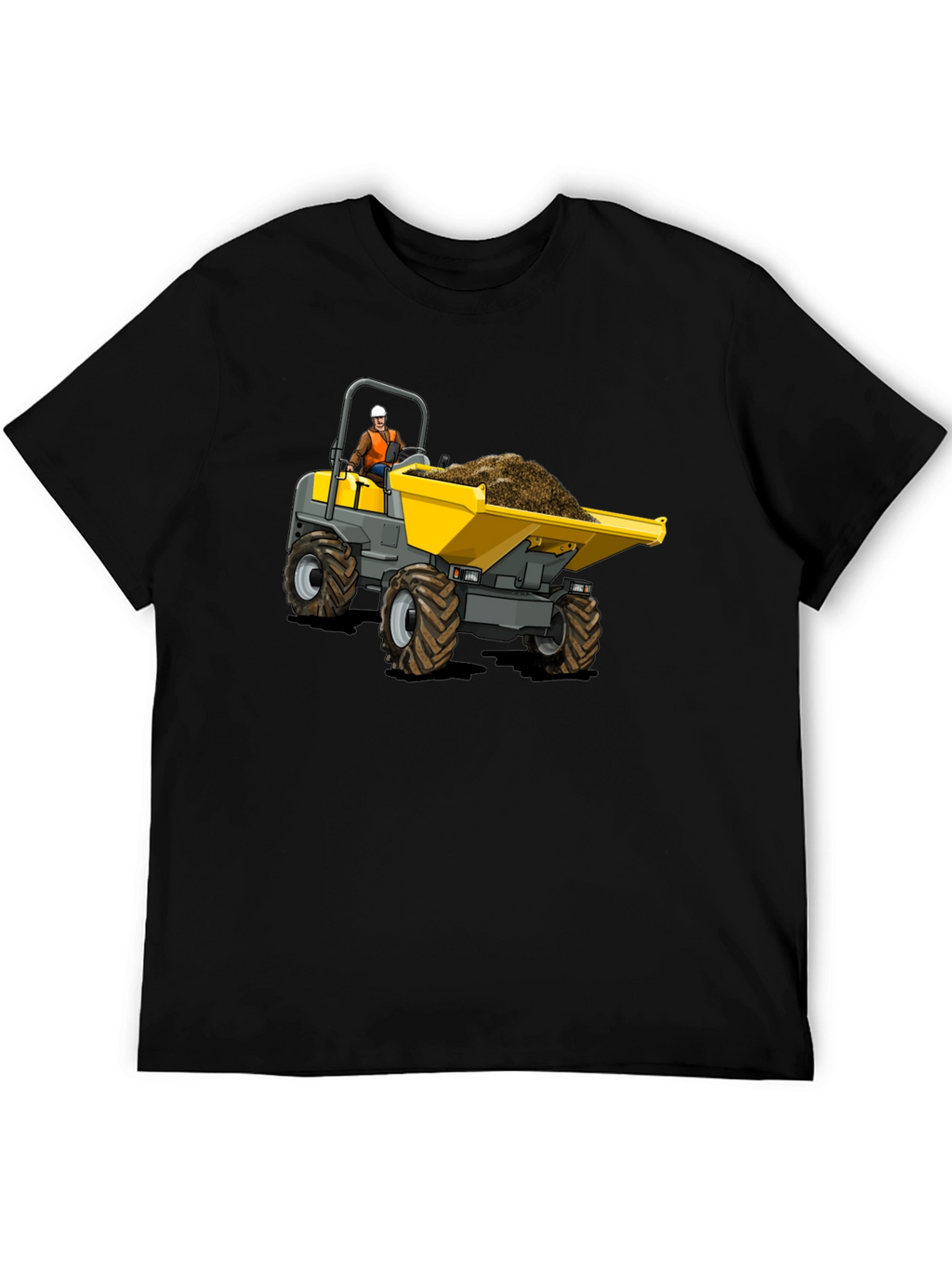 Construction Dumper Truck Graphic Tee