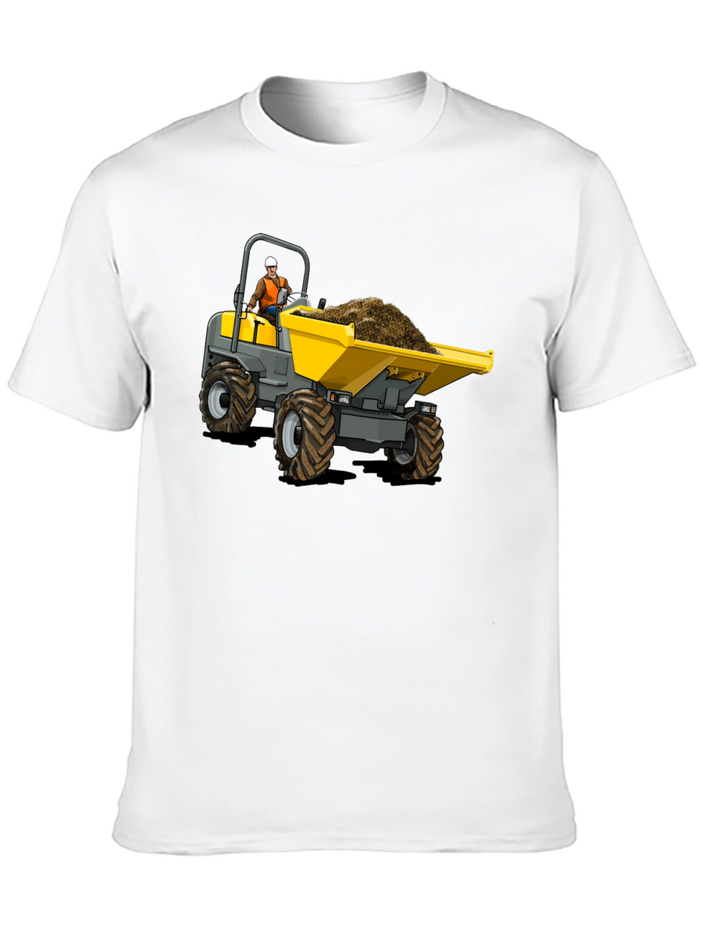 Construction Dumper Truck Graphic Tee