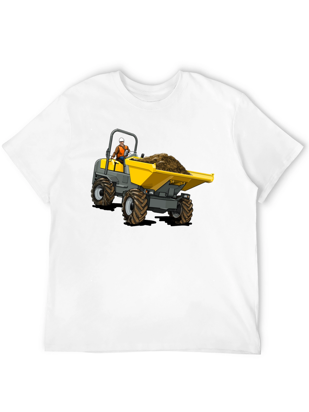 Construction Dumper Truck Graphic Tee