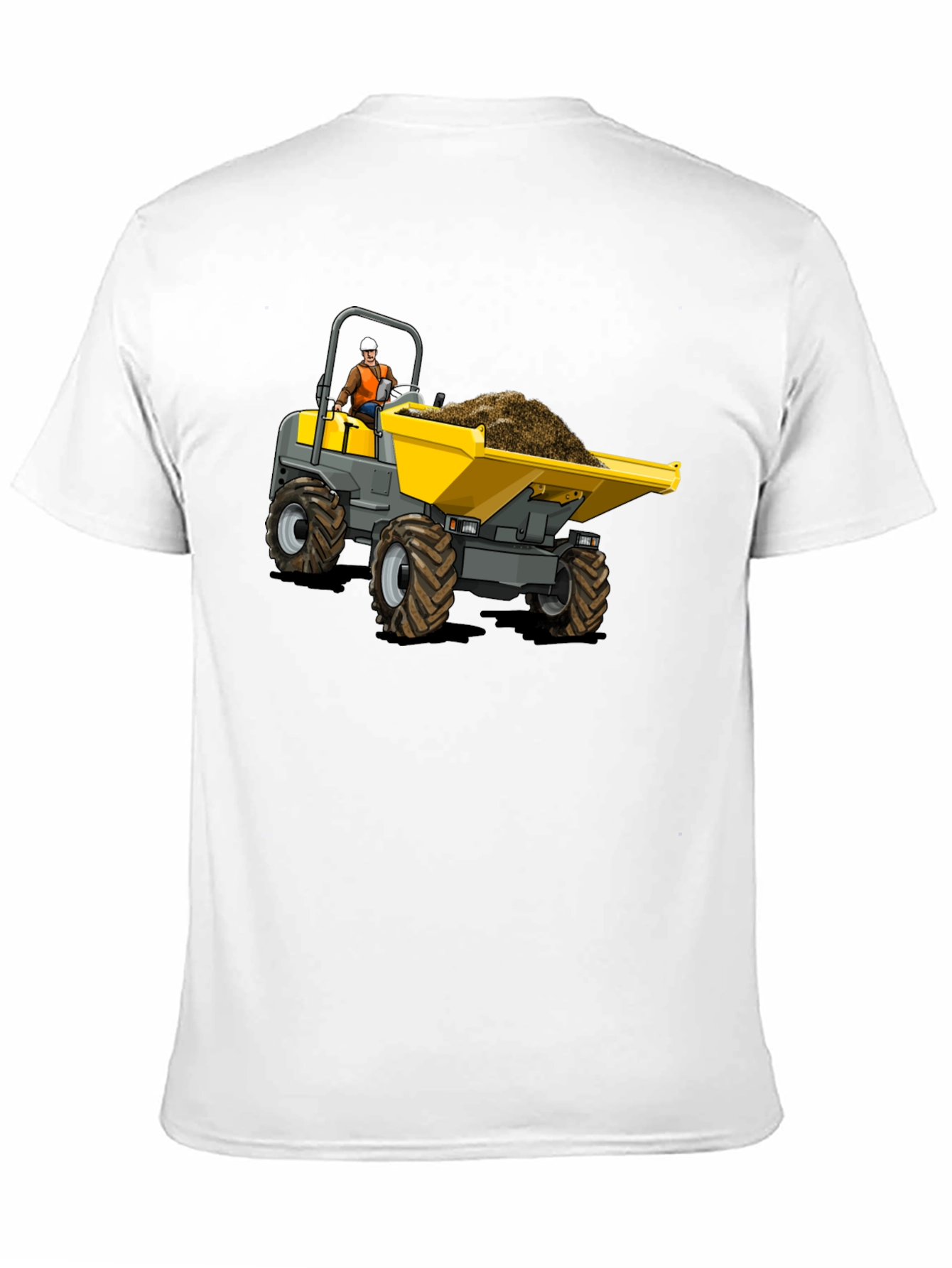 Construction Dumper Truck Graphic Tee