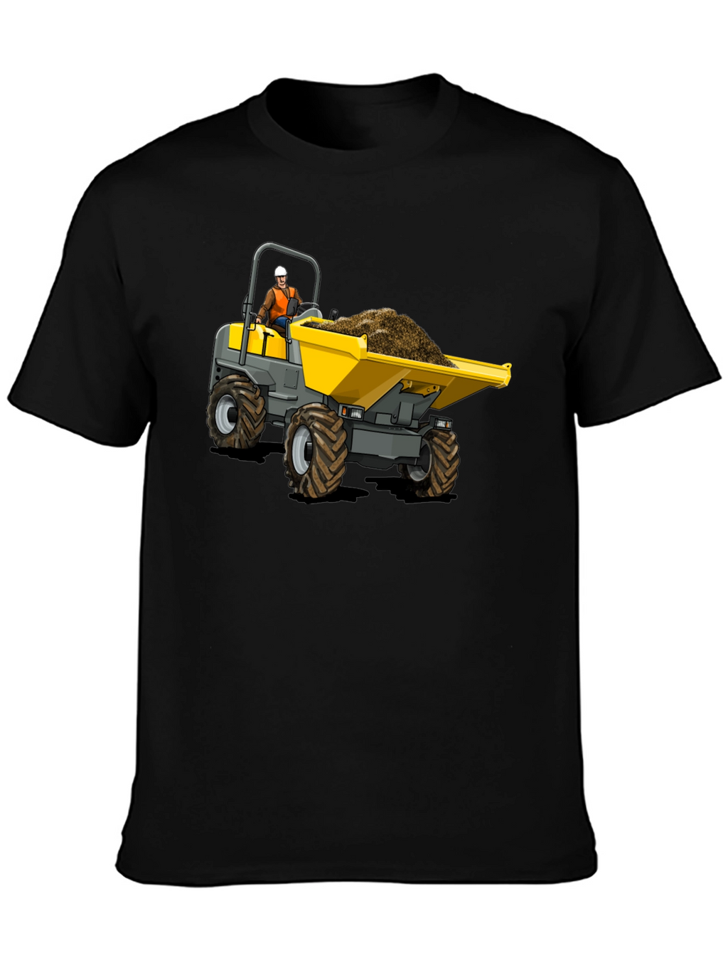 Construction Dumper Truck Graphic Tee