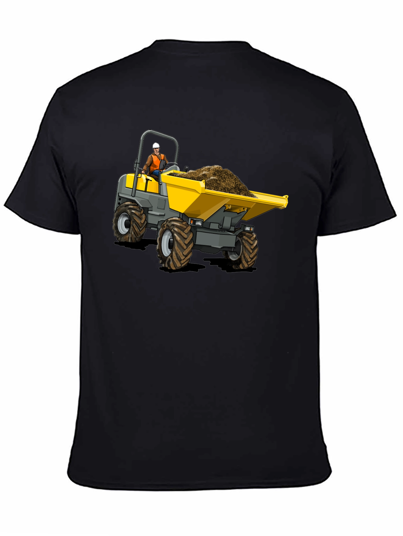 Construction Dumper Truck Graphic Tee