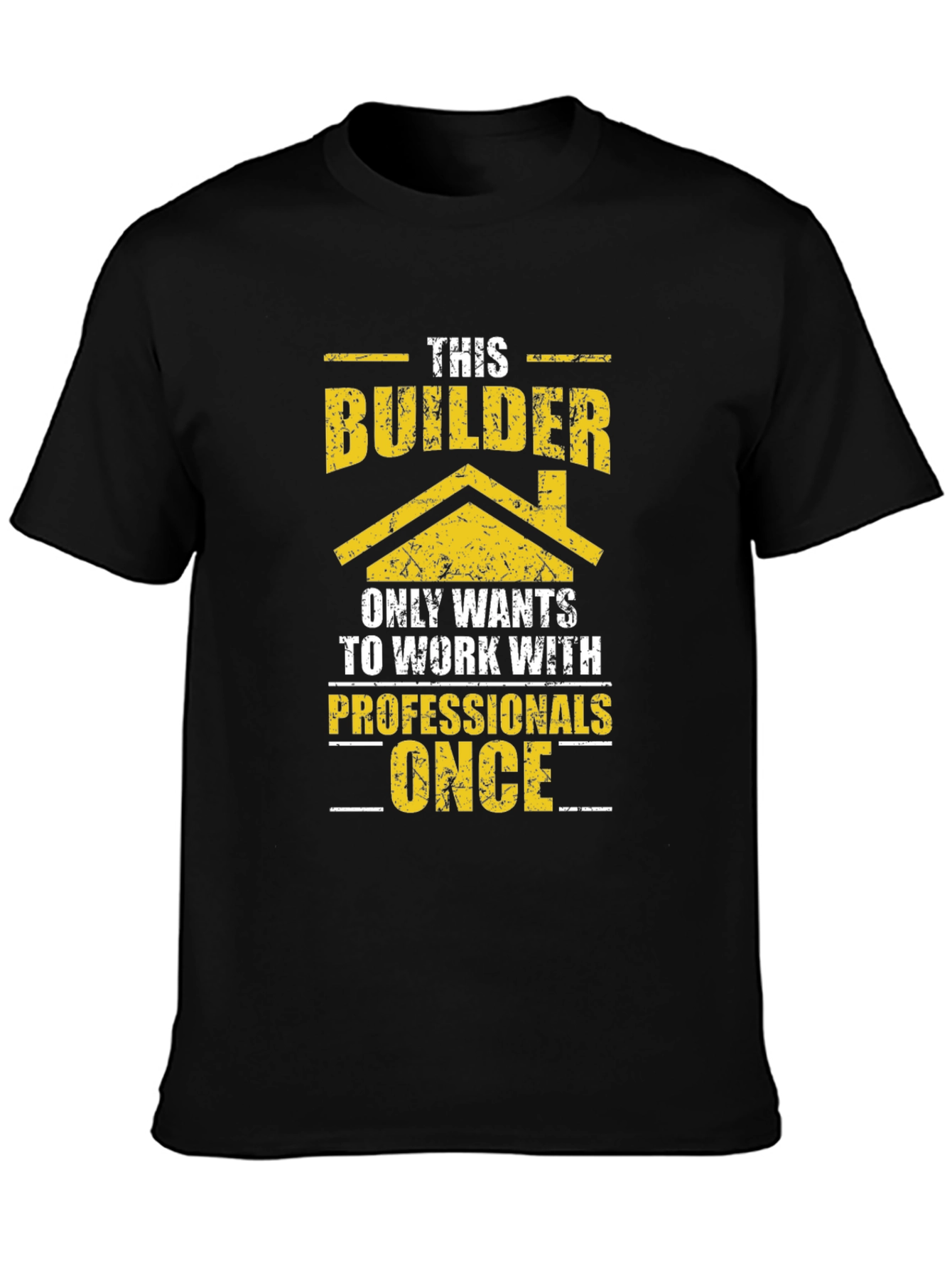 Builder Graphic T-Shirt Funny Construction Tee