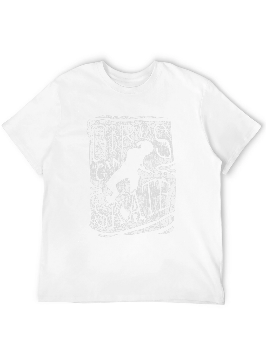 Girls Can Skate Graphic Tee - Black T-Shirt