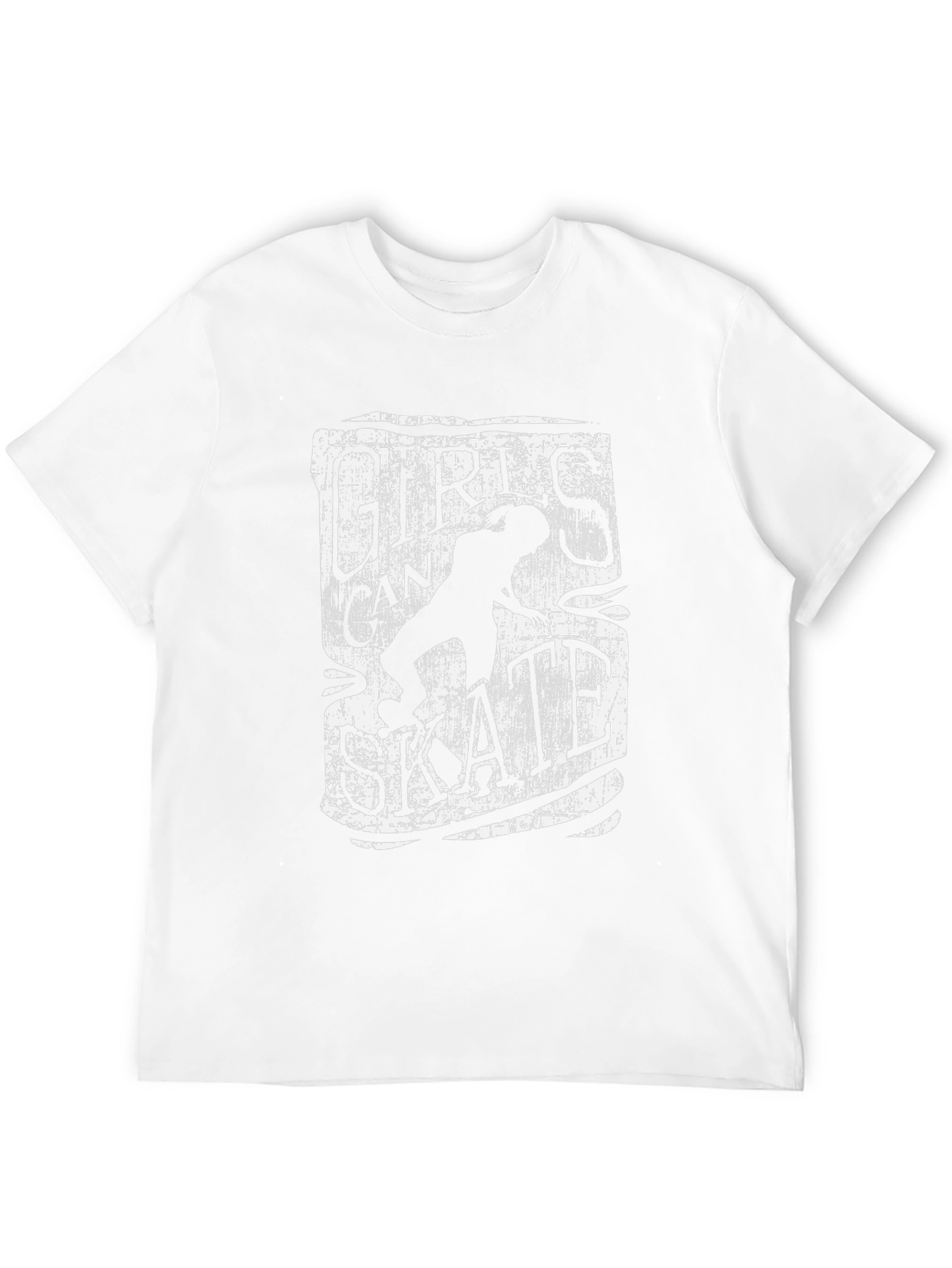 Girls Can Skate Graphic Tee - Black T-Shirt