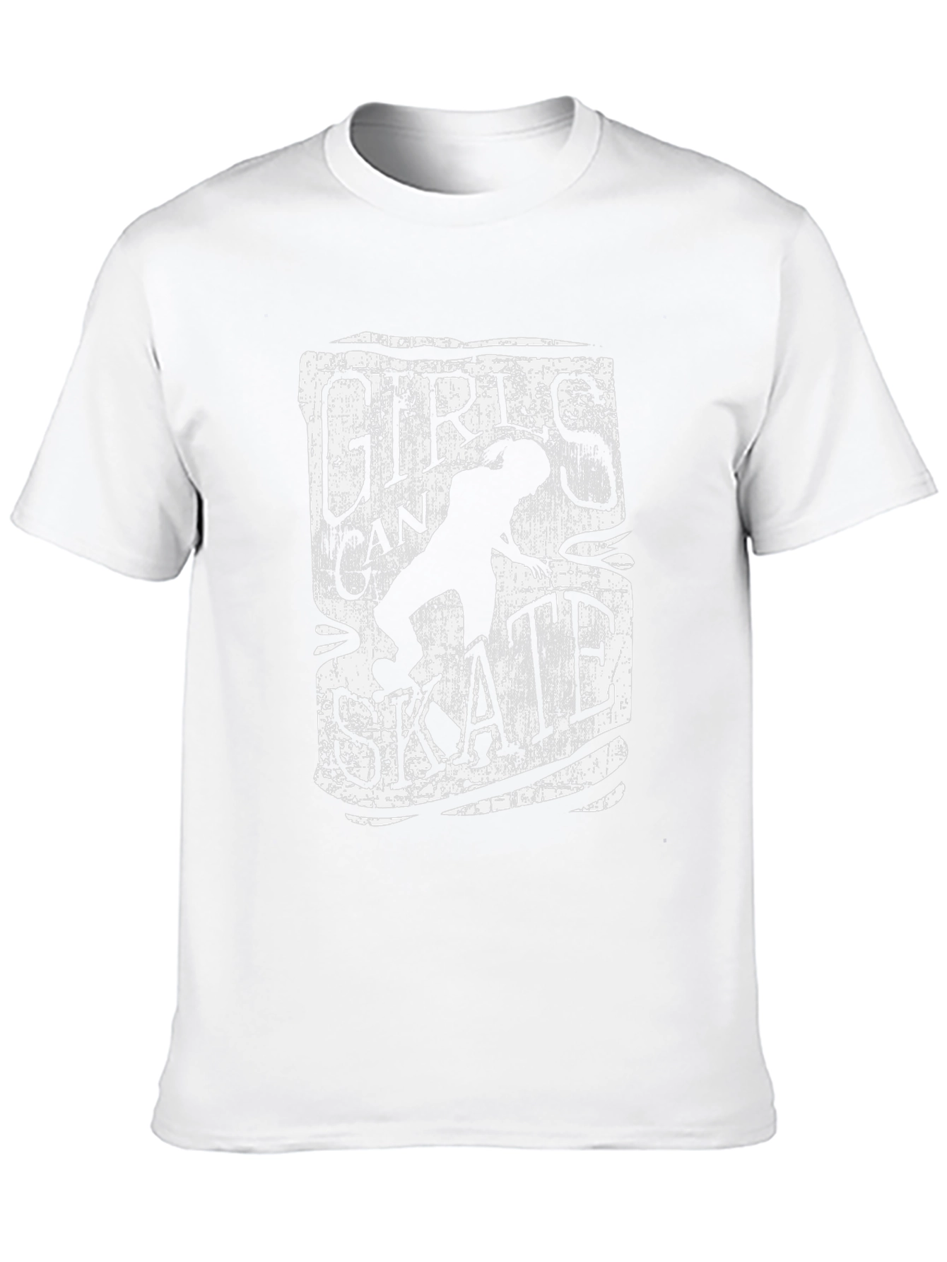 Girls Can Skate Graphic Tee - Black T-Shirt