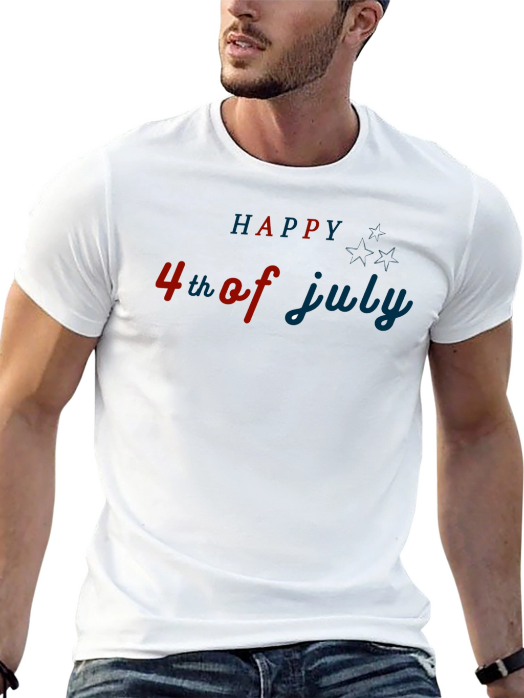 Happy 4th of July Graphic Tee