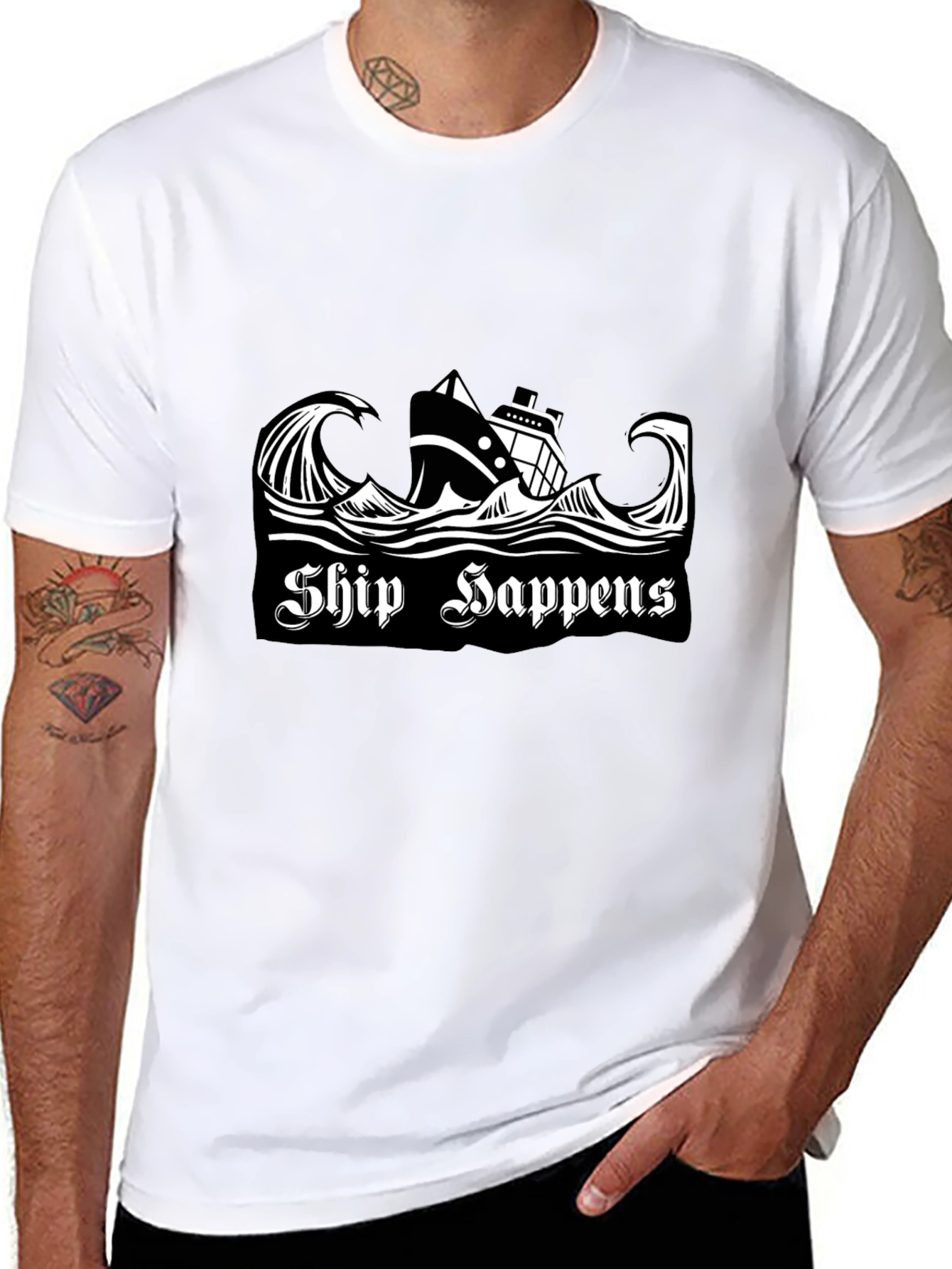 Ship Happens Graphic T-Shirt