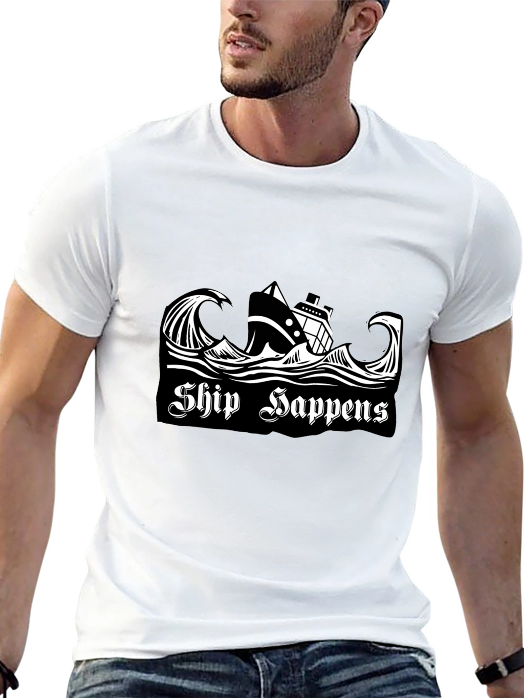Ship Happens Graphic T-Shirt