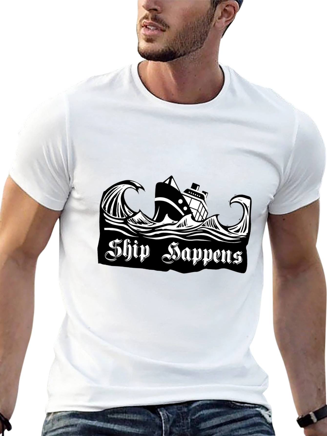 Ship Happens Graphic T-Shirt